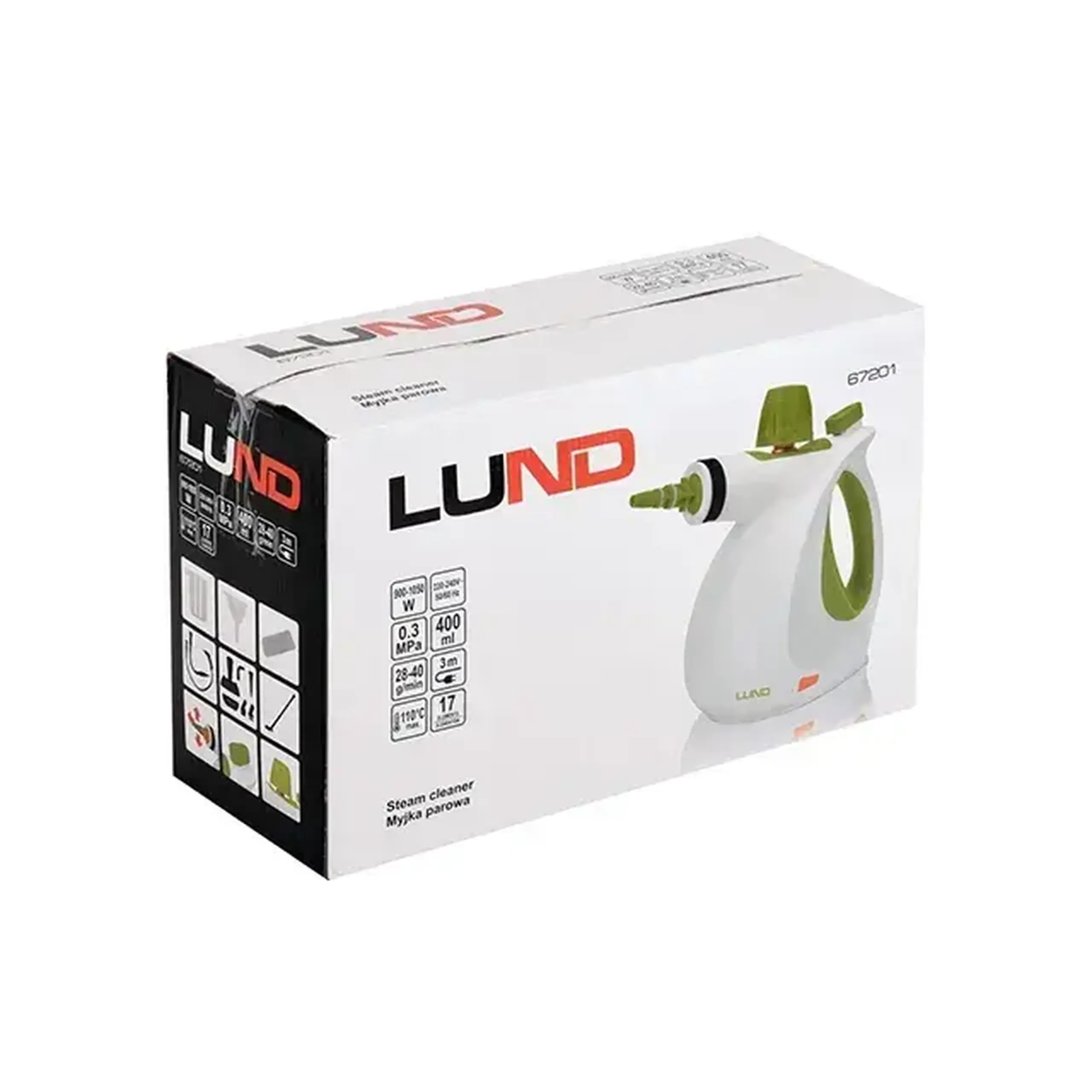 Aparat de curățat cu abur 67201 Lund