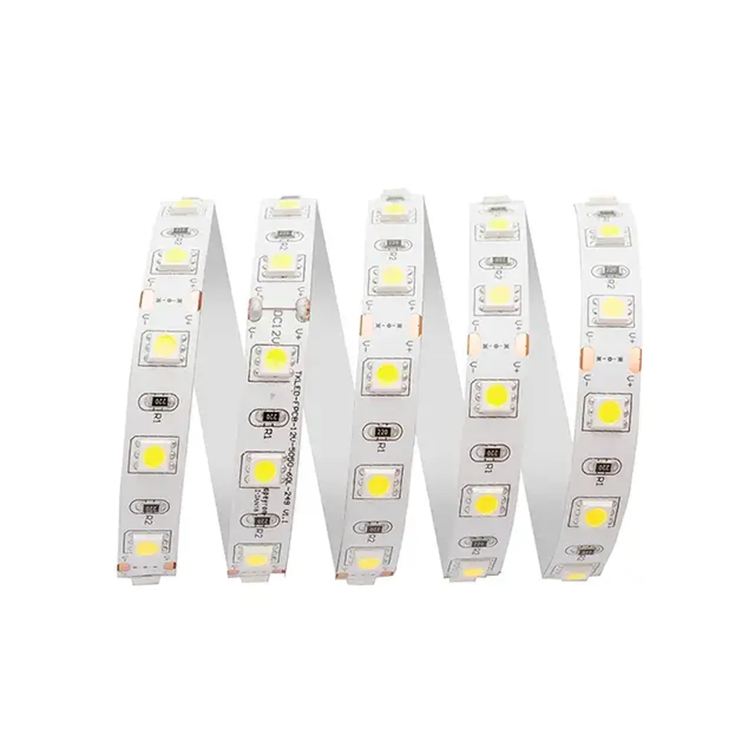 Bandă LED SMD5050 14.4 W/m 12 V 5 m x 10 mm 3000 K Rexant IP65 - Temperatura culoare (K) 3000 K