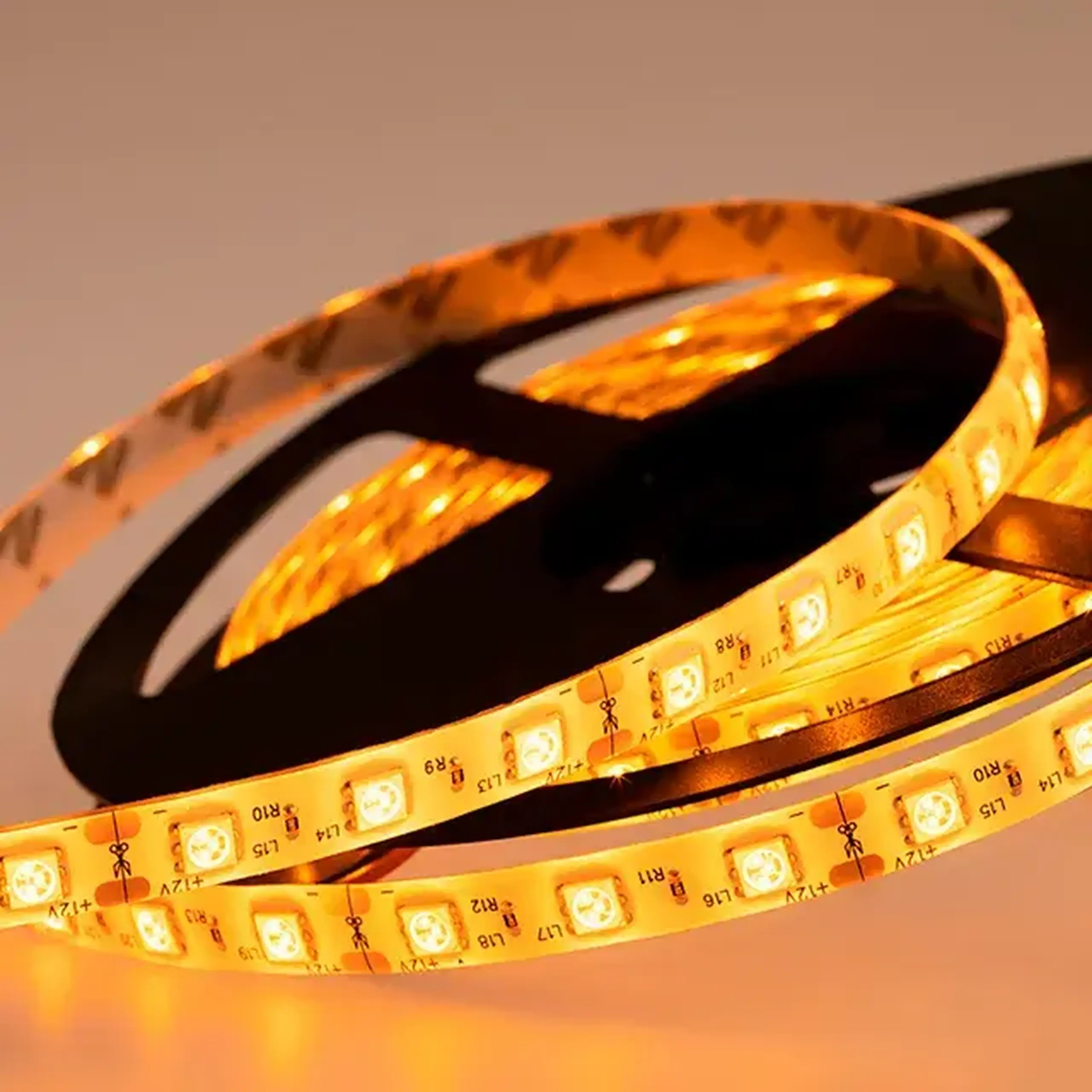 Bandă LED SMD5050 14.4 W/m 12 V 5 m x 10 mm 3000 K Rexant IP65