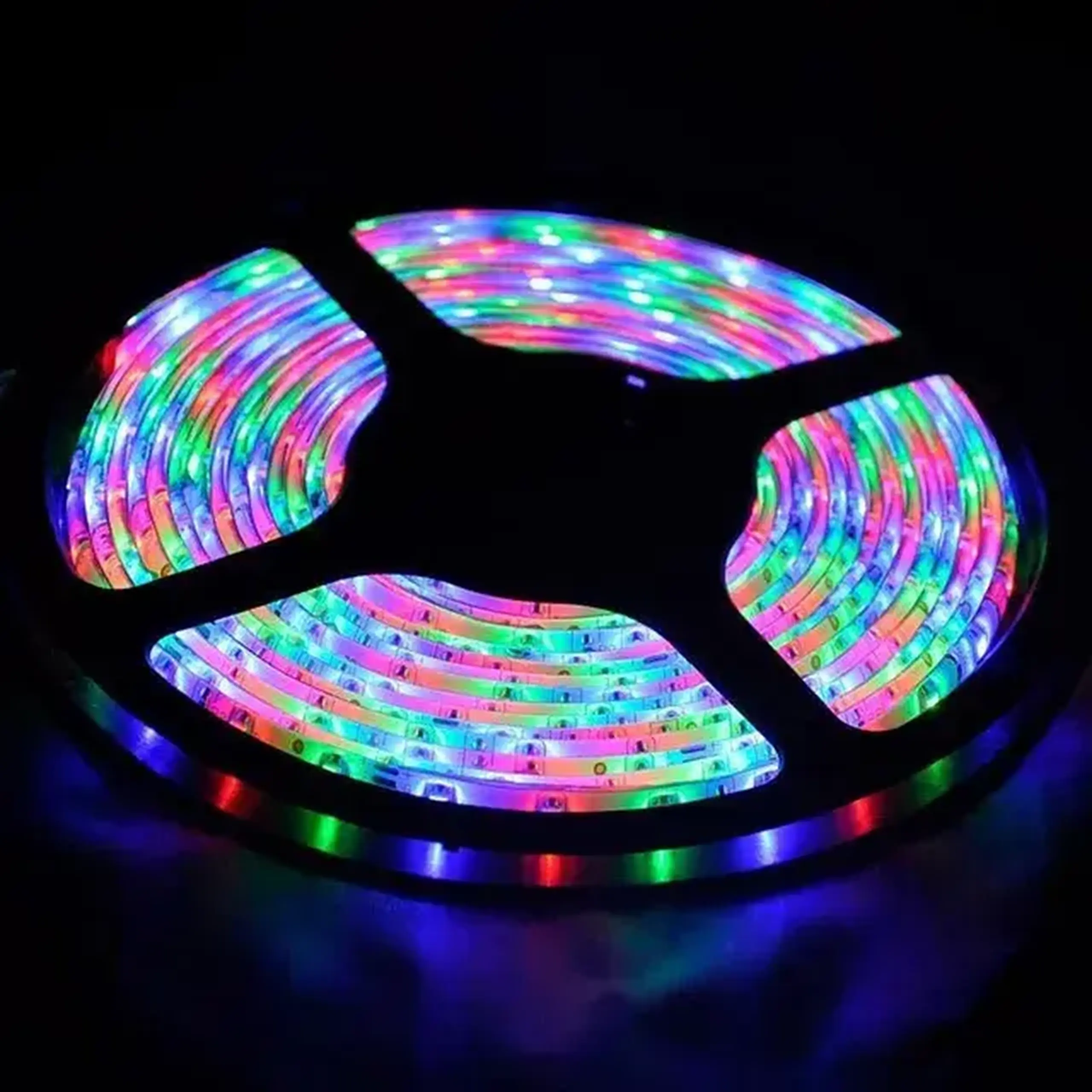 Bandă LED Elmos RGB 4.8 W/m 12 V 5 m IP44