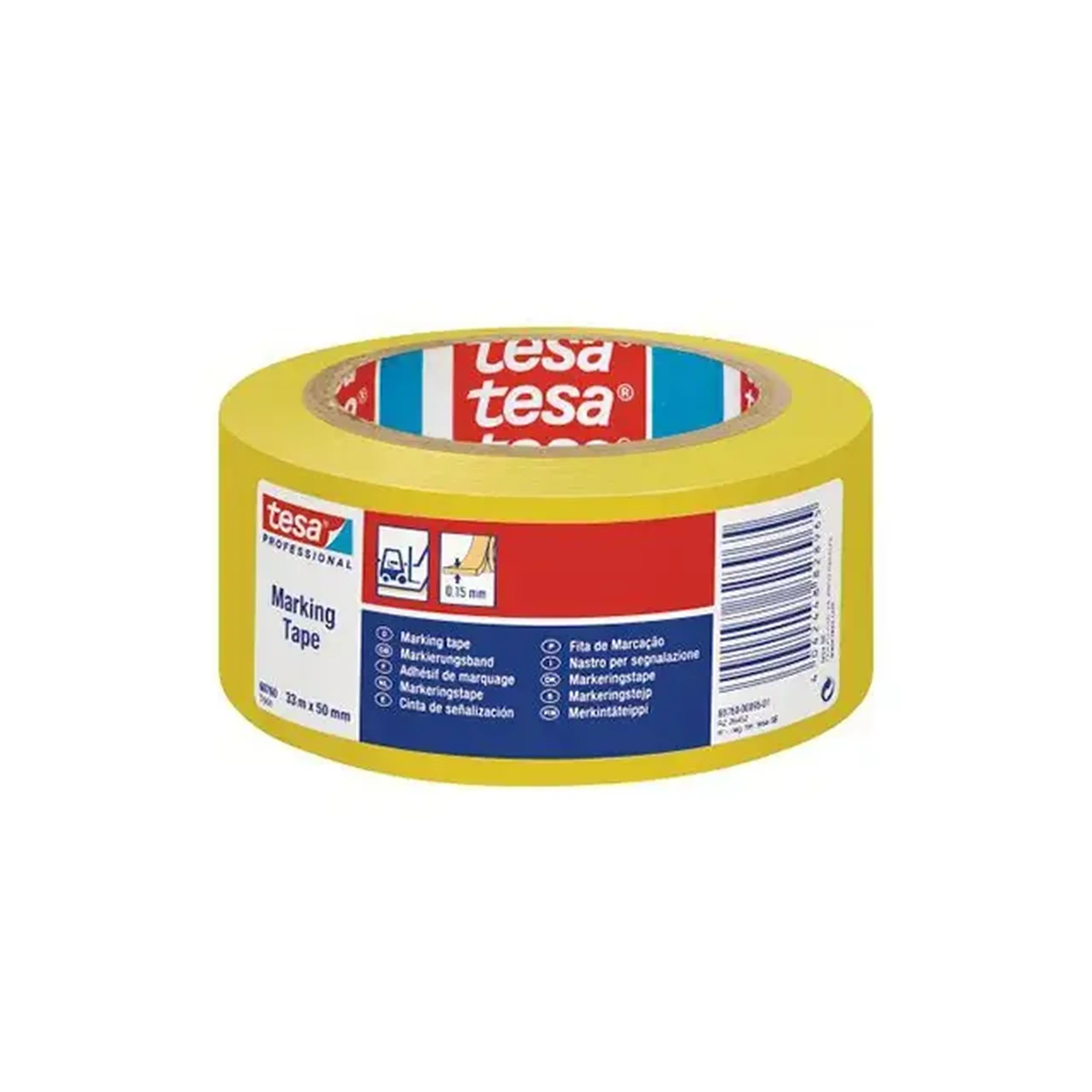 Bandă adezivă Tesa 60760/224 50 mm x 33 m galben