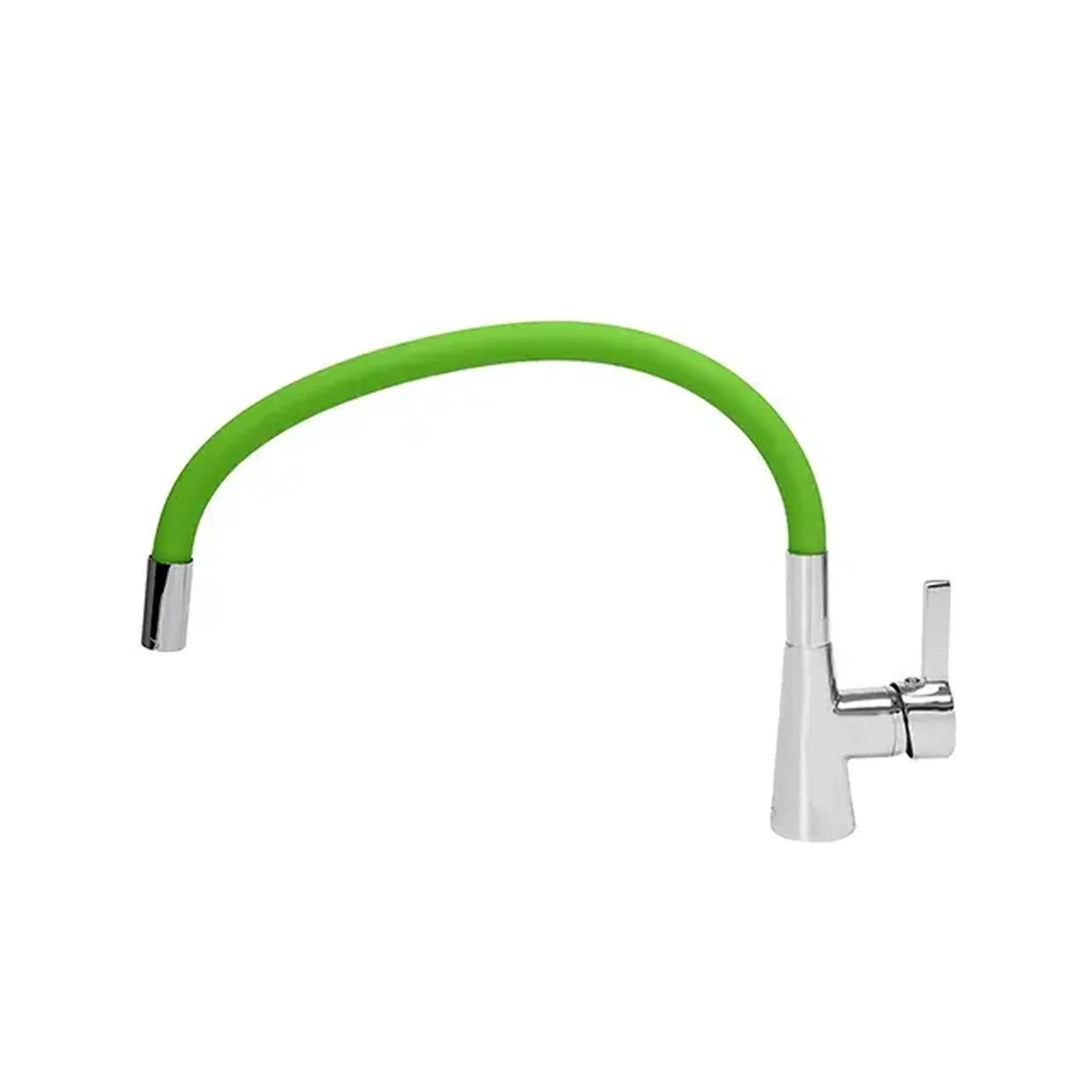 Baterie pentru bucătărie cu gât flexibil 477 mm Alamă/Silicon Fala