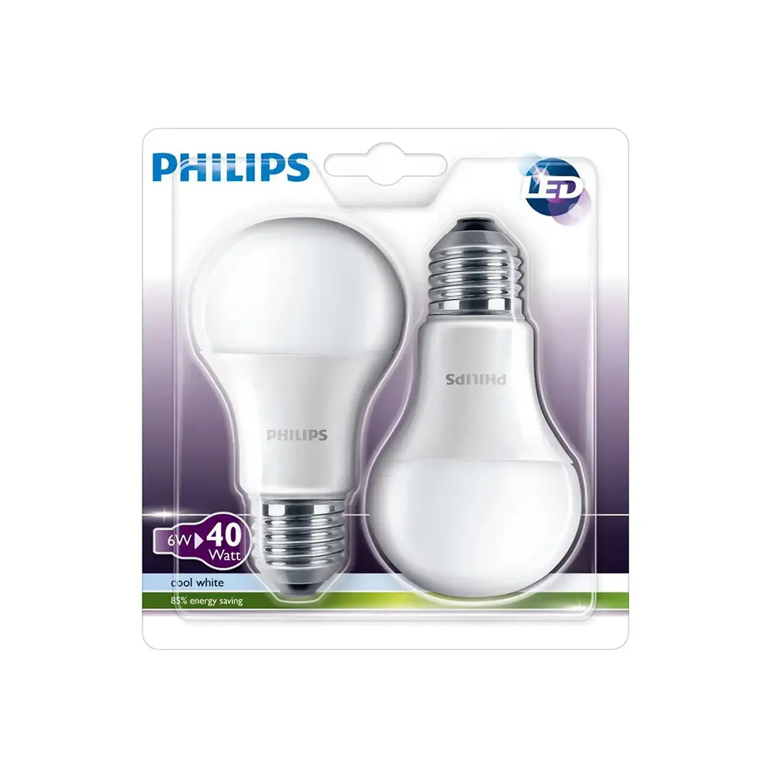 Set becuri LED Philips A60M 6 W E27 4000 K 470 lm 220 - 240 V