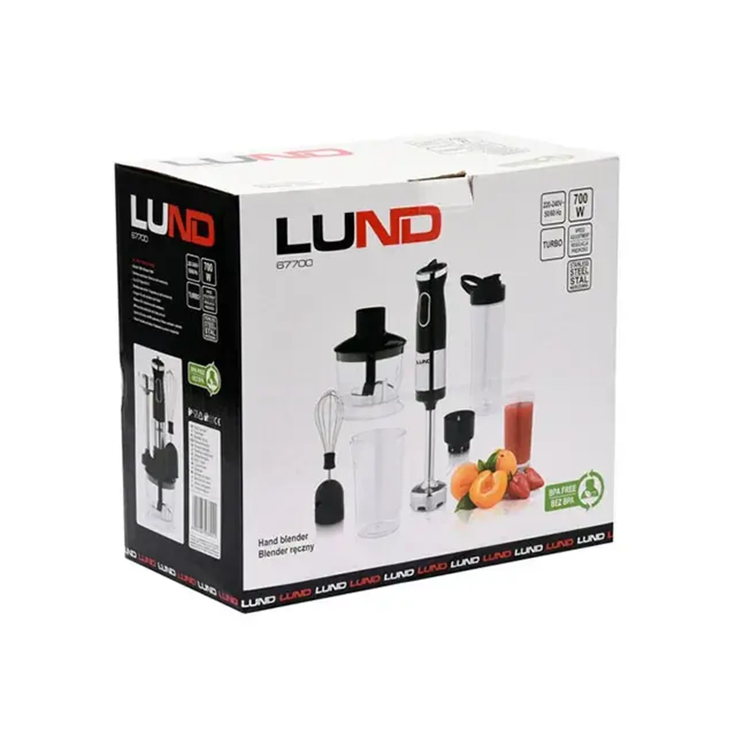 Blender manual Lund LUN67700 700 W 220 - 240 V