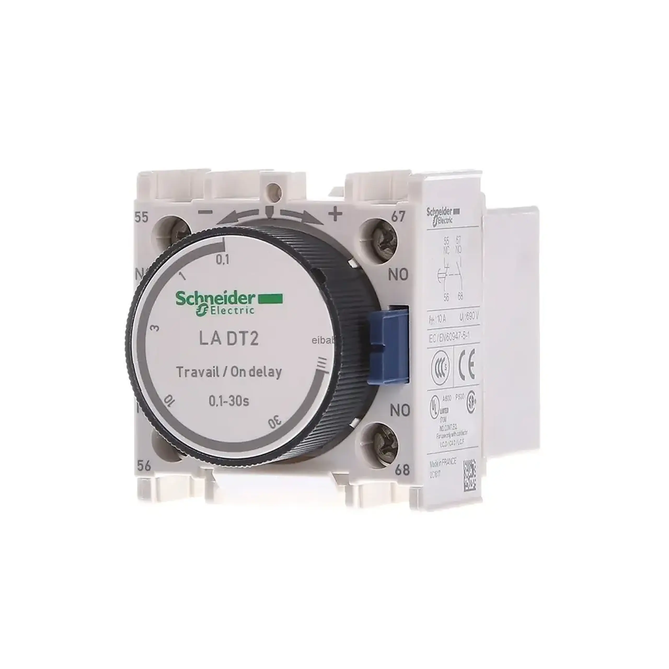 Bloc contact de timp Schneider-Electric LADT2 690 V