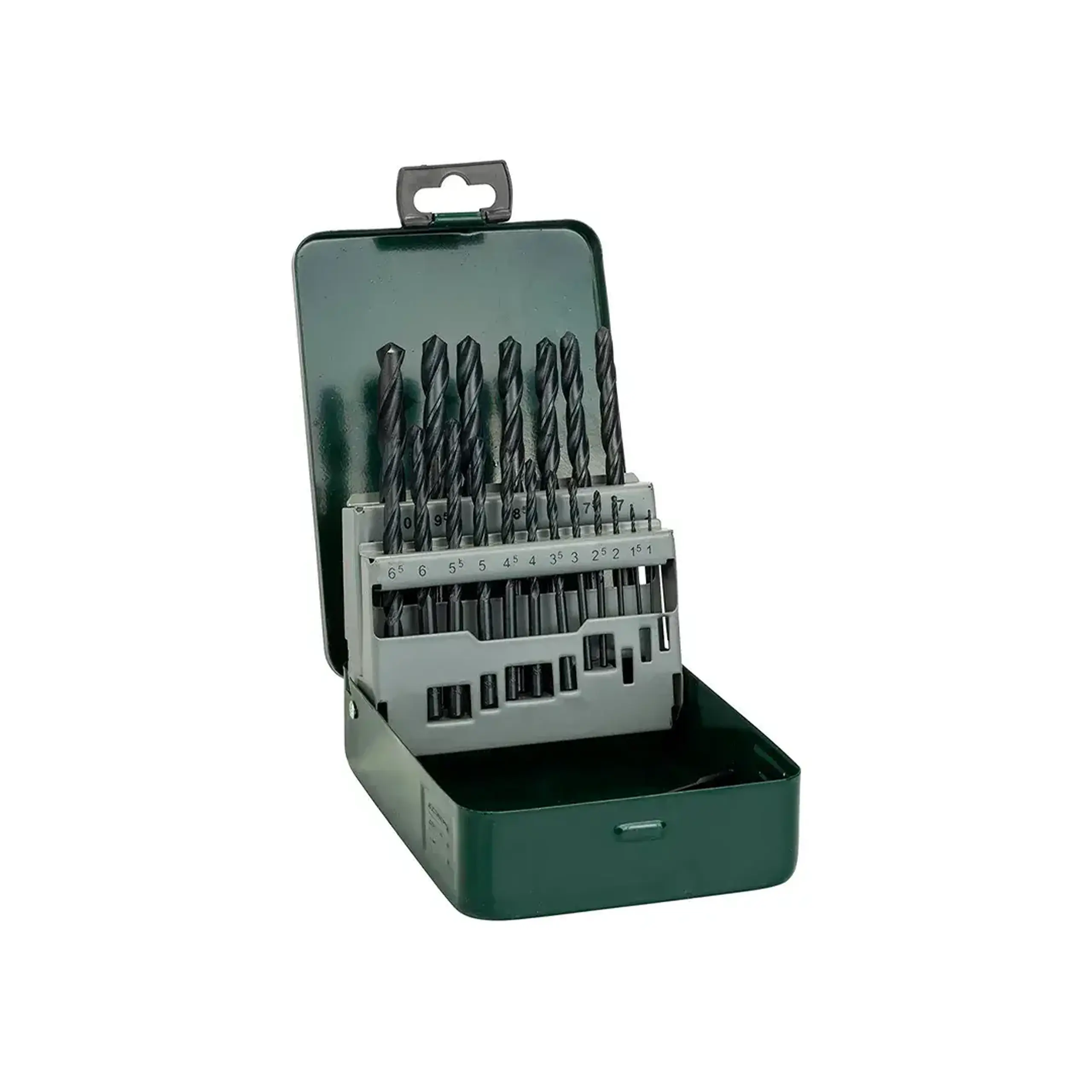 Set burghie 19 buc. pentru metal 1 - 10 mm Oțel HSS Cilindric Bosch