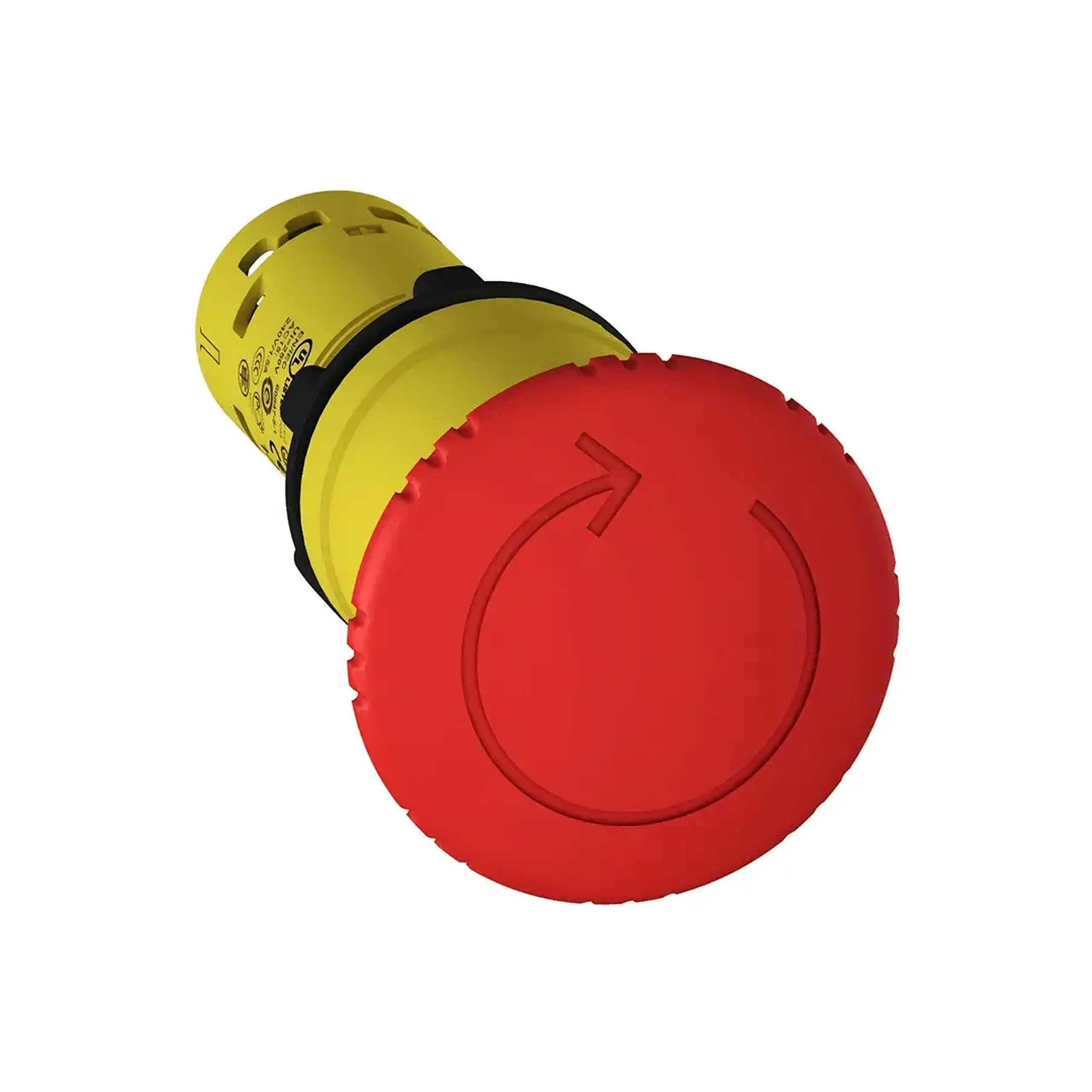 Buton cu fixare 1 NO + 1 NC 220 - 240 V 4 A IP20 Roșu Schneider-Electric