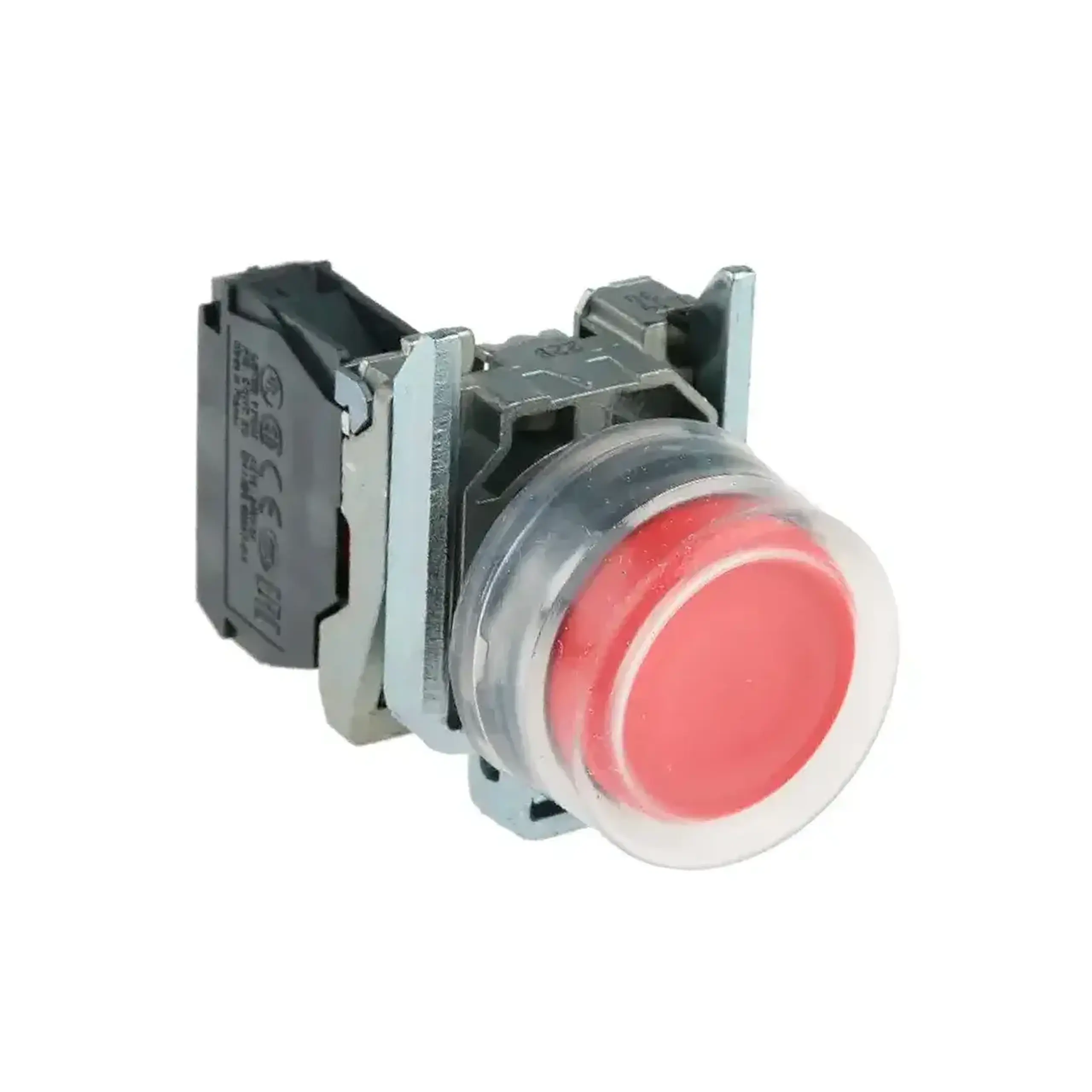 Buton Schneider-Electric XB4BP42 1P 600 V 3 A IP66 roșu