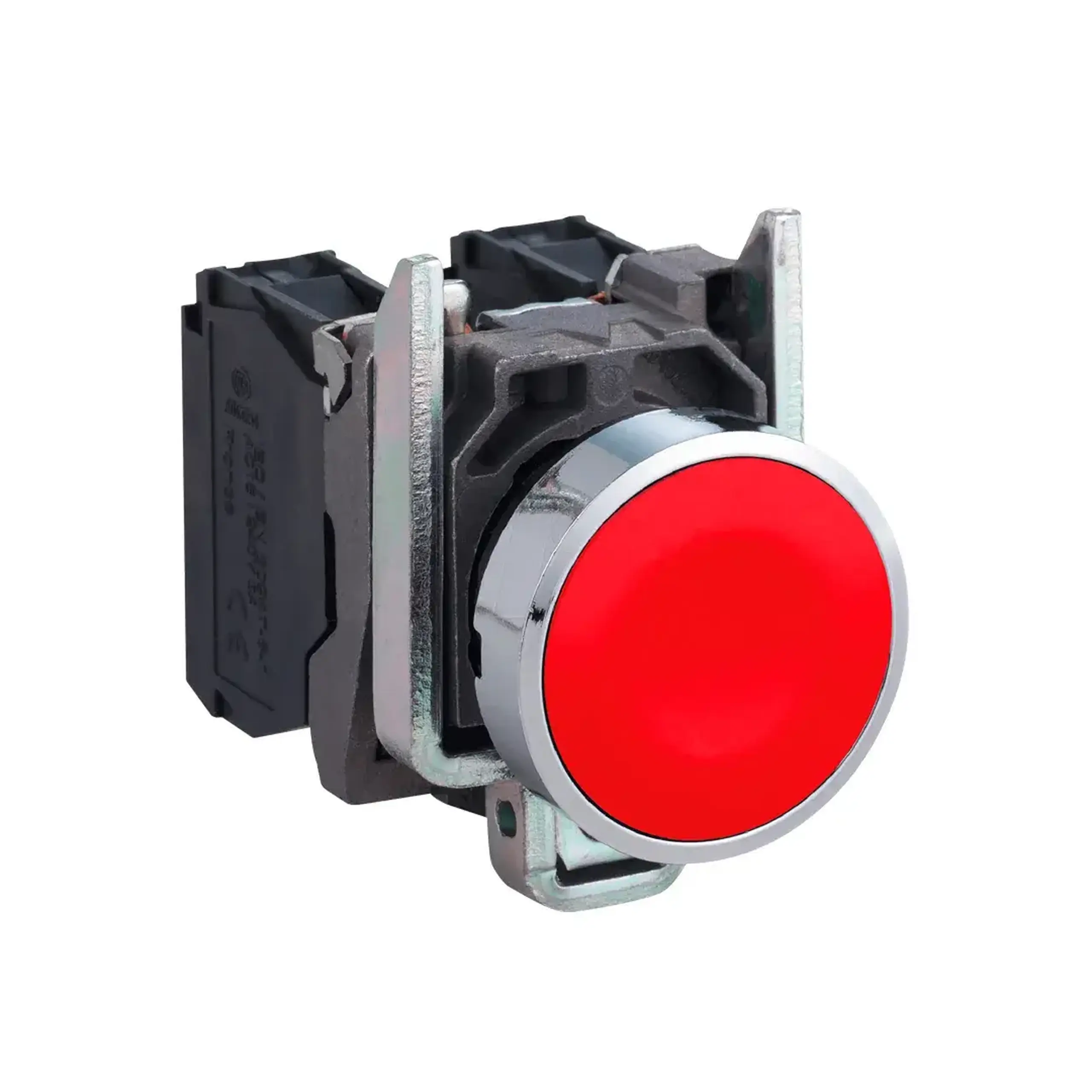 Buton Schneider-Electric XB4BA42 1P 230 V 3 A IP66 roșu