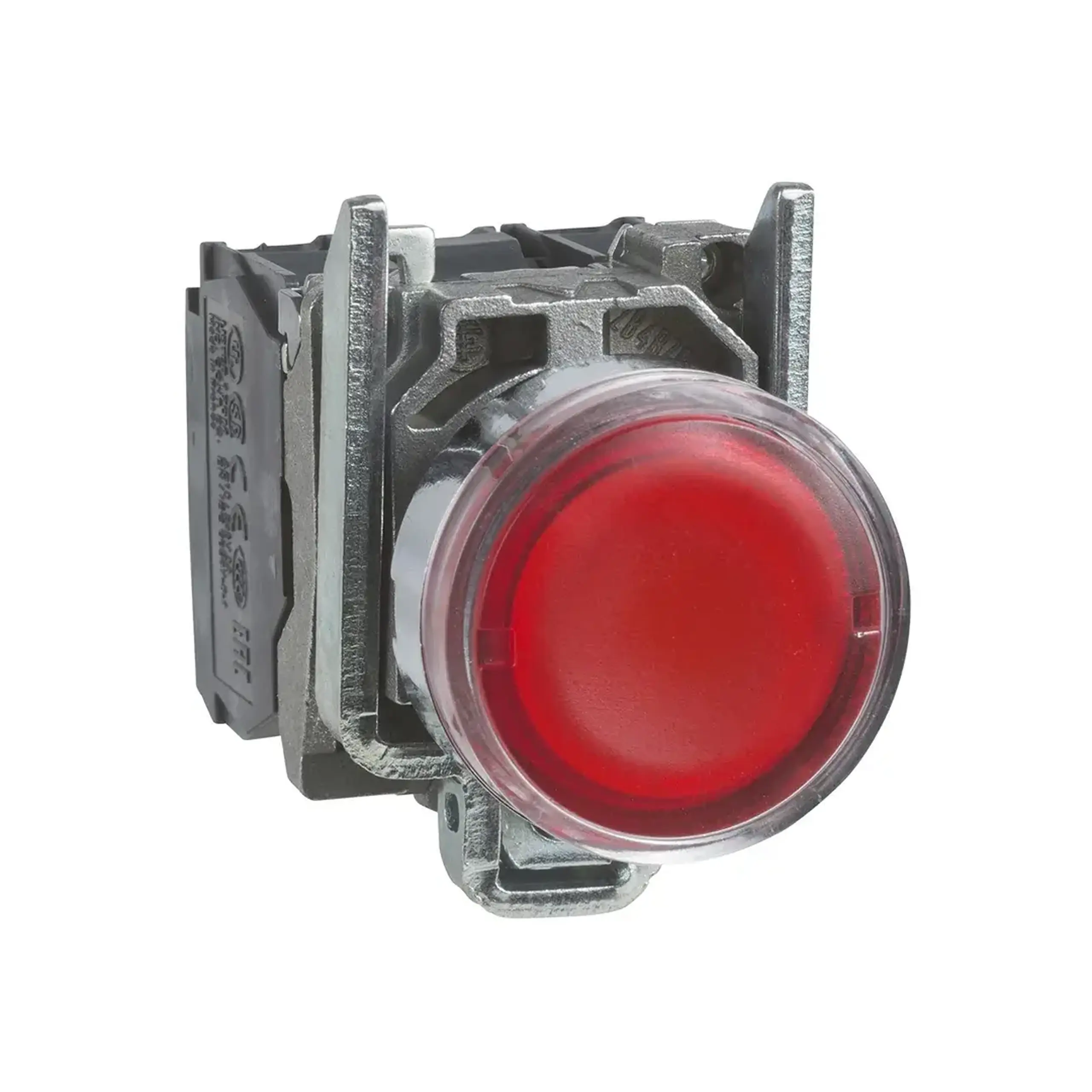 Buton Schneider-Electric XB4BW34M5 1P 220 V 3 A IP66 roșu