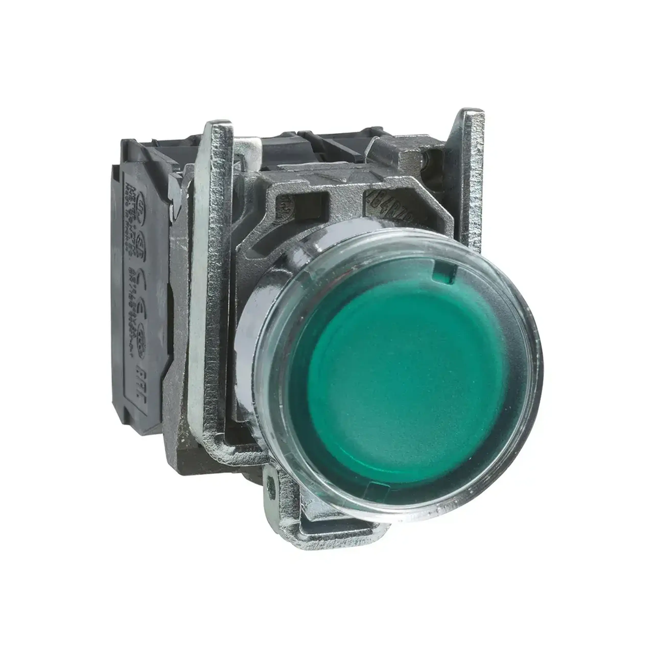 Buton Schneider-Electric XB4BW33M5 1P 220 V 3 A IP66 verde