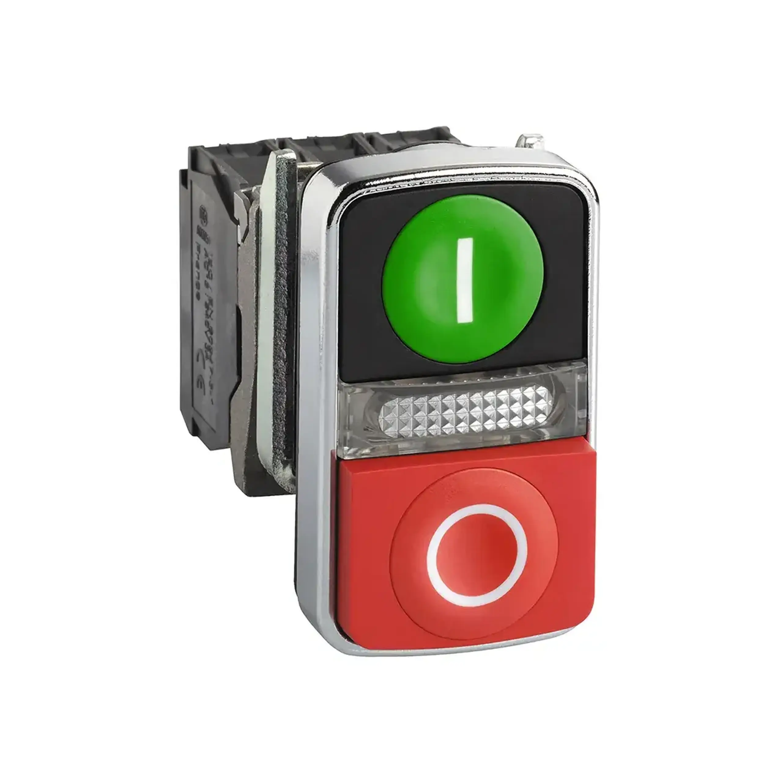 Buton Schneider-Electric XB4BW73731M5 2P 230 V 3 A IP66 roșu/Negru