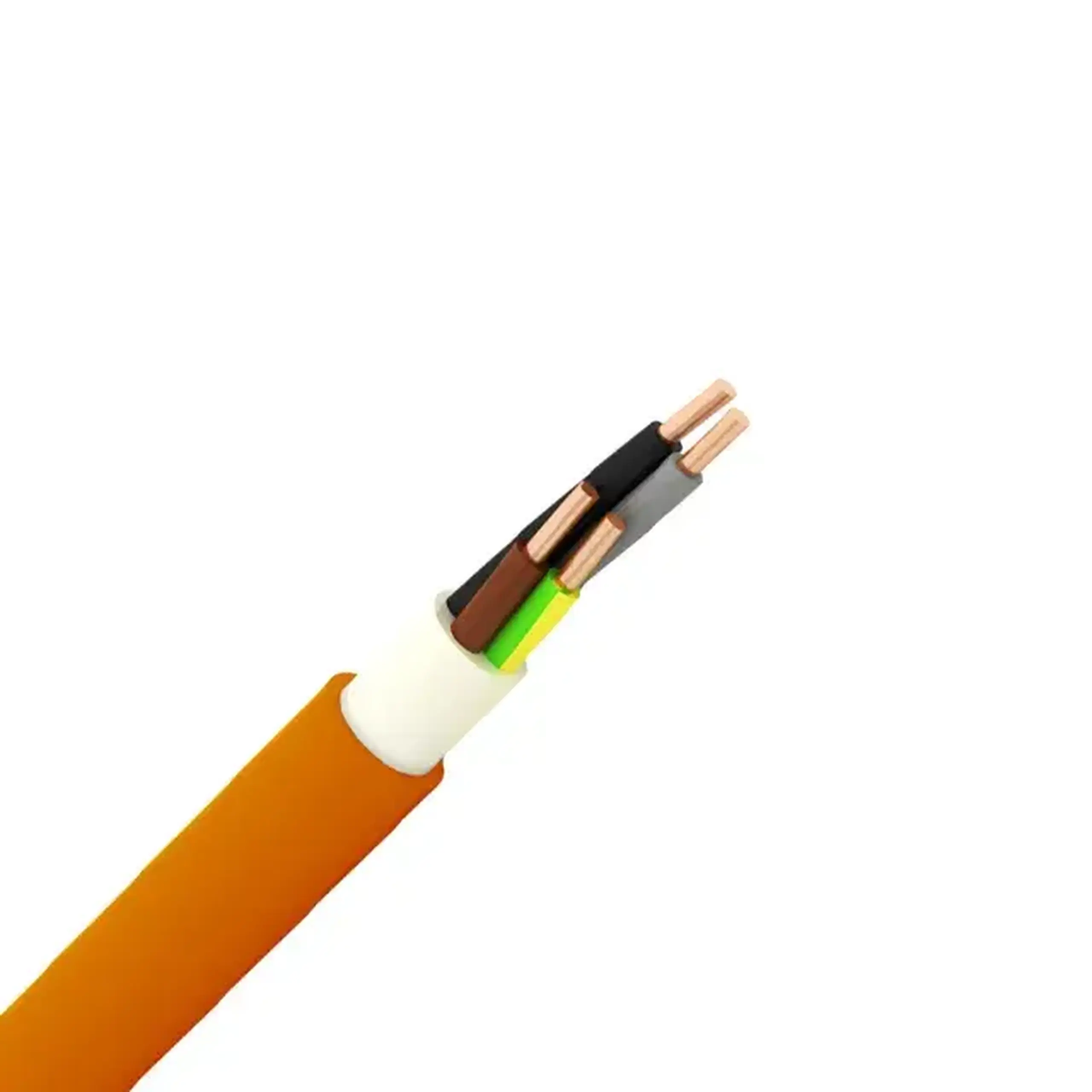 Cablu rezistent la foc Eupen HXH-J FE 5 x 25 mm² 5 * 25 mm² orange cupru - Secțiune 35 mm²