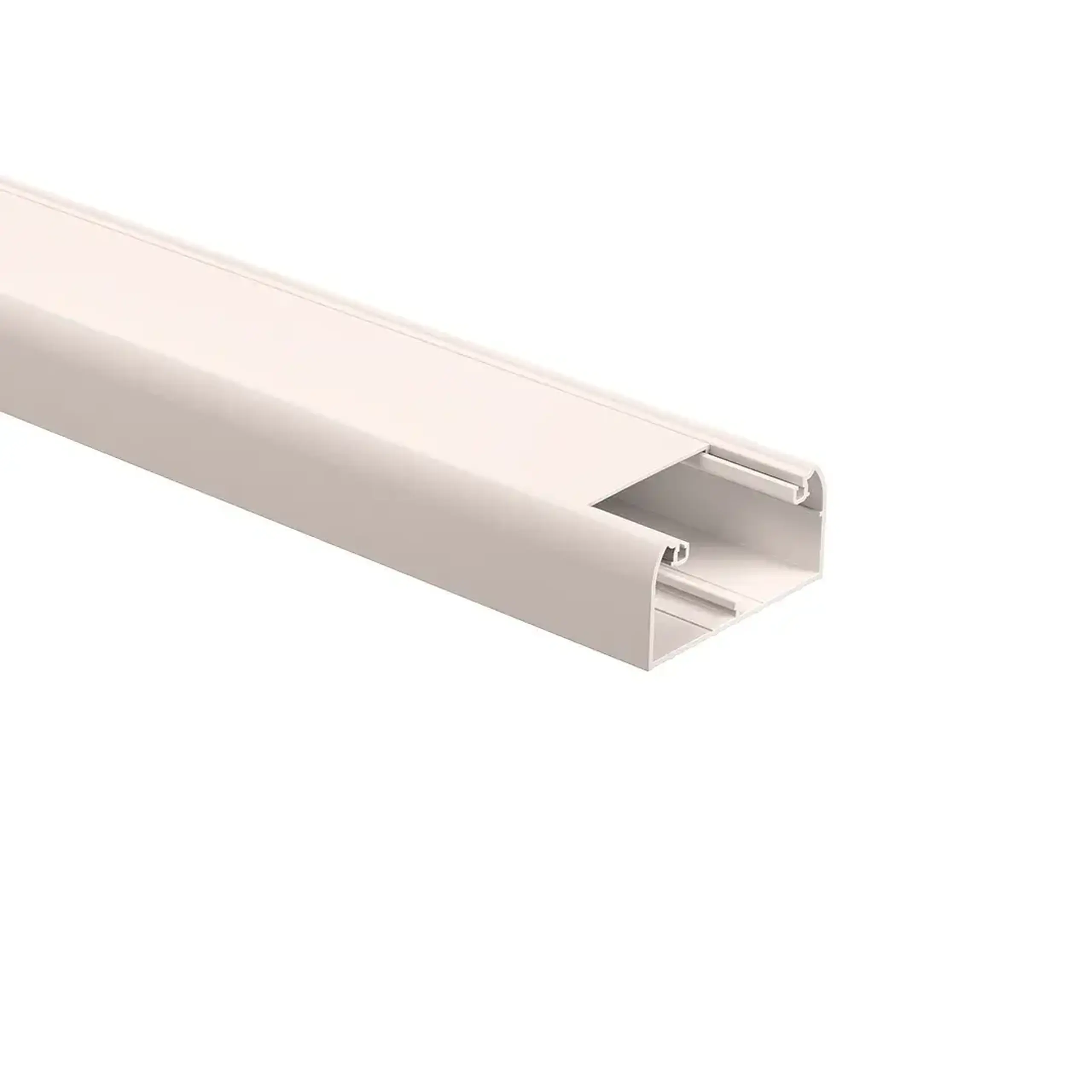 Canal cablu cu capac IEK Praimer 2000 x 100 x 60 mm PVC alb