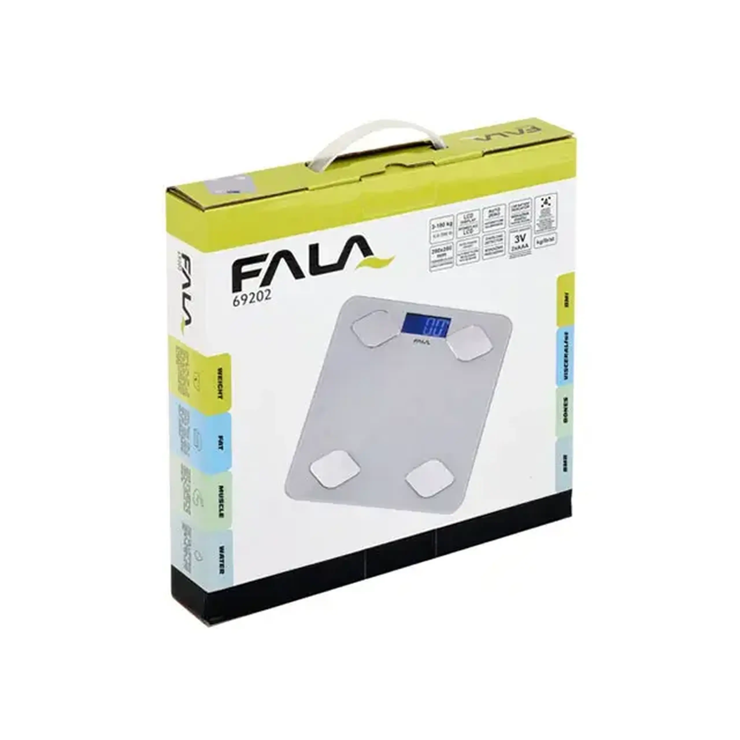 Cântar pe podea cu bluetooth Fala FA69202