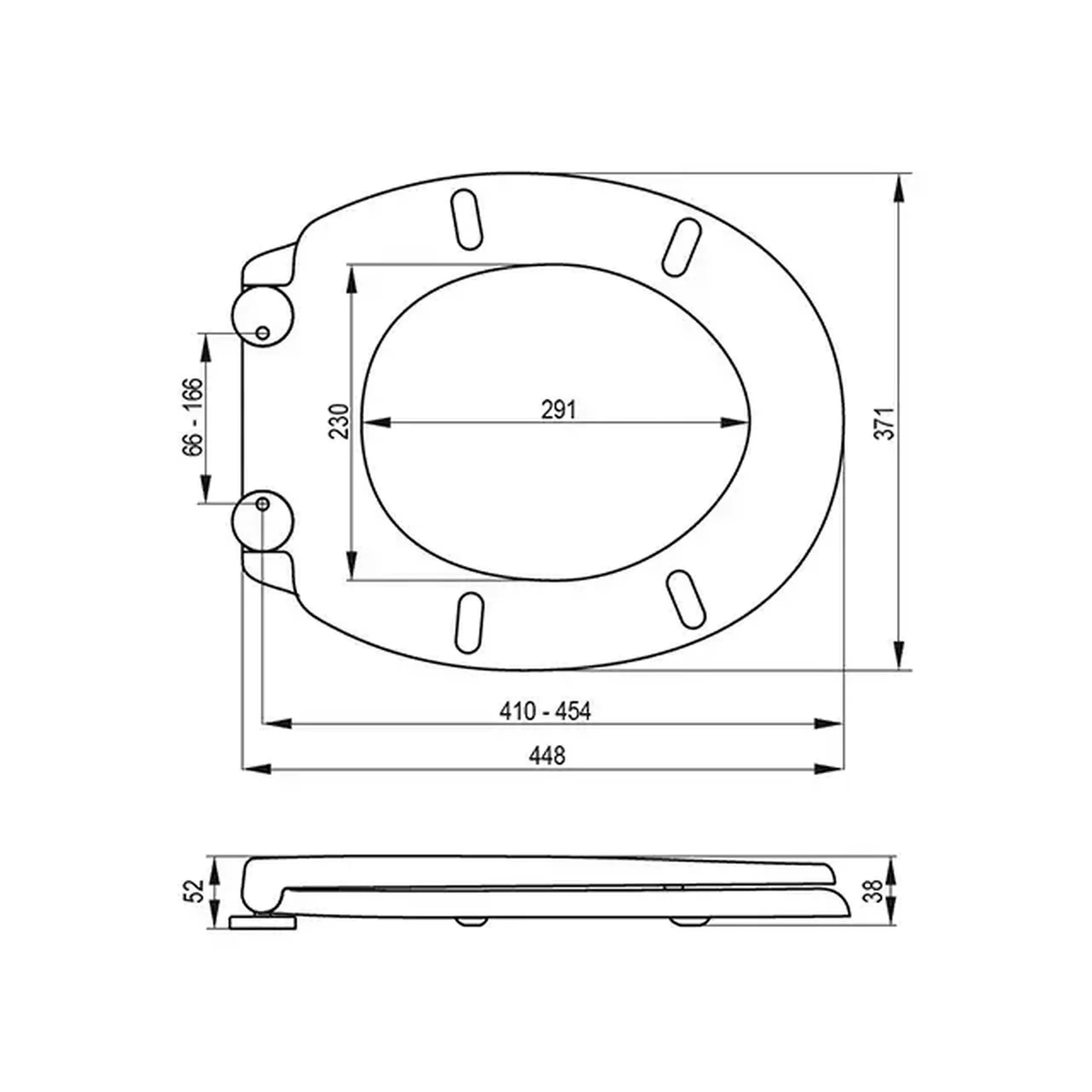 Capac wc 75465 plastic Fala