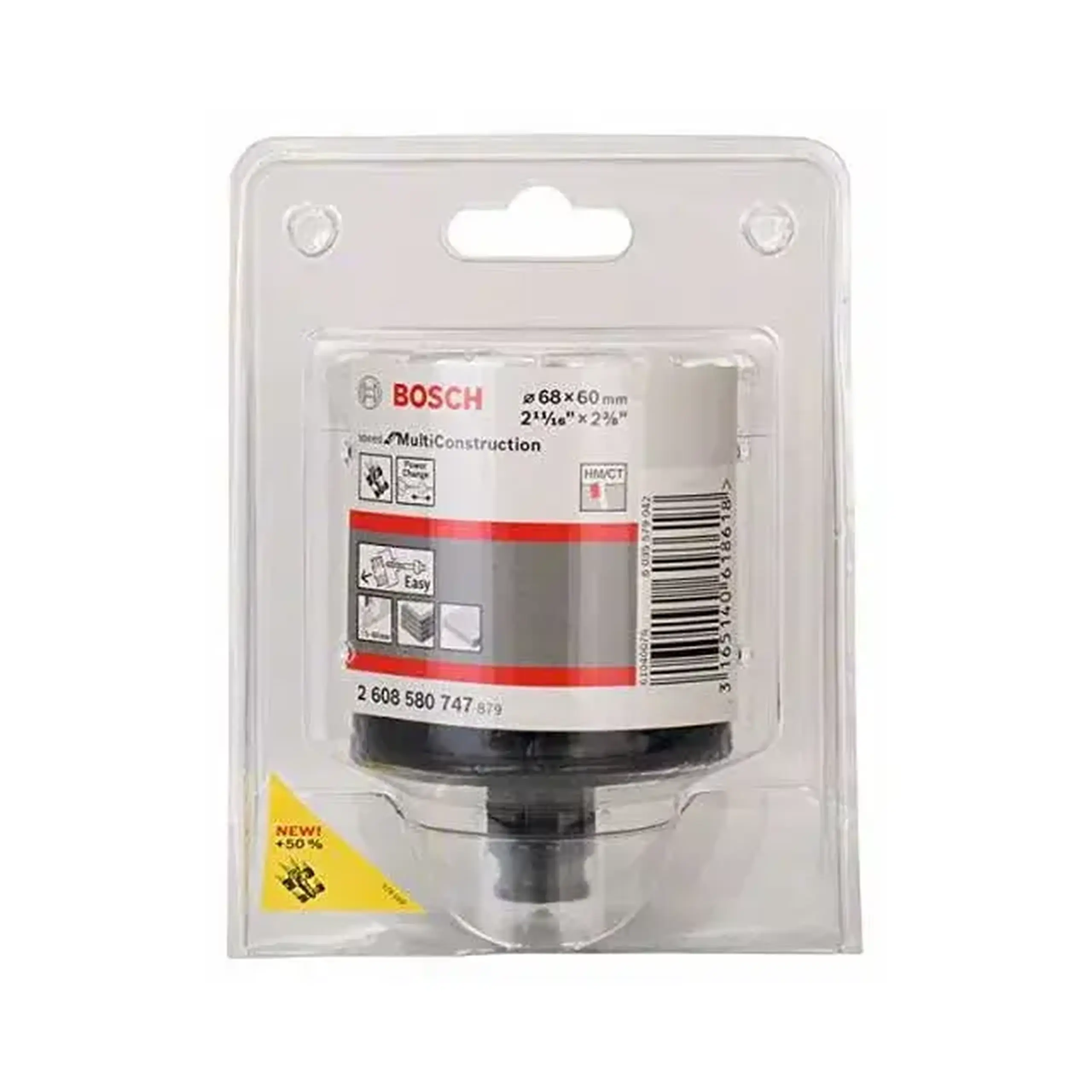 Carotă 1 buc. universal MultiConstruction 68 mm SDS Plus Bosch