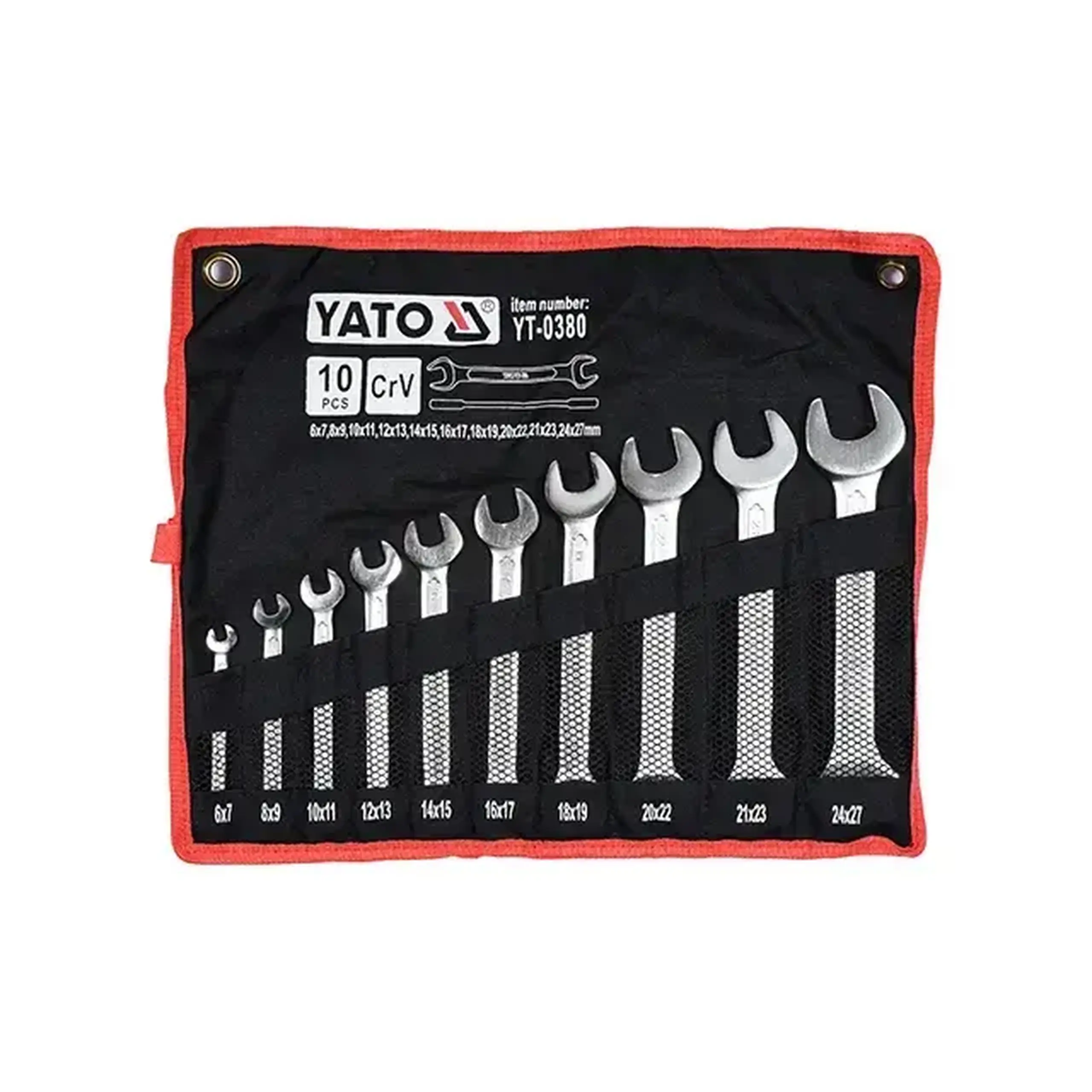 Set chei duble 6 - 27 mm DIN3110 10 buc. Yato