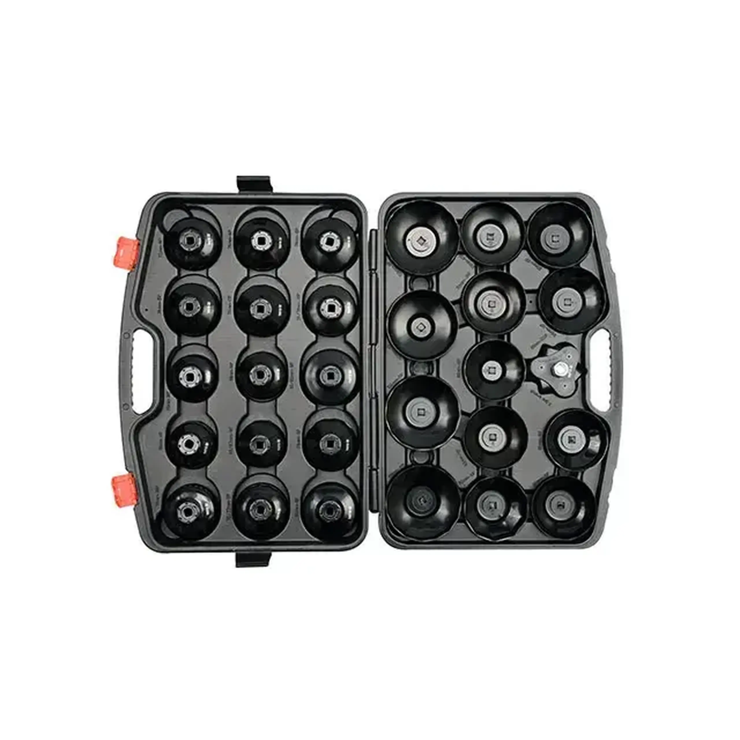 Set chei tubulare pentru filtru de ulei 30 buc. 65 - 120 mm 3/8" - 1/2" Yato