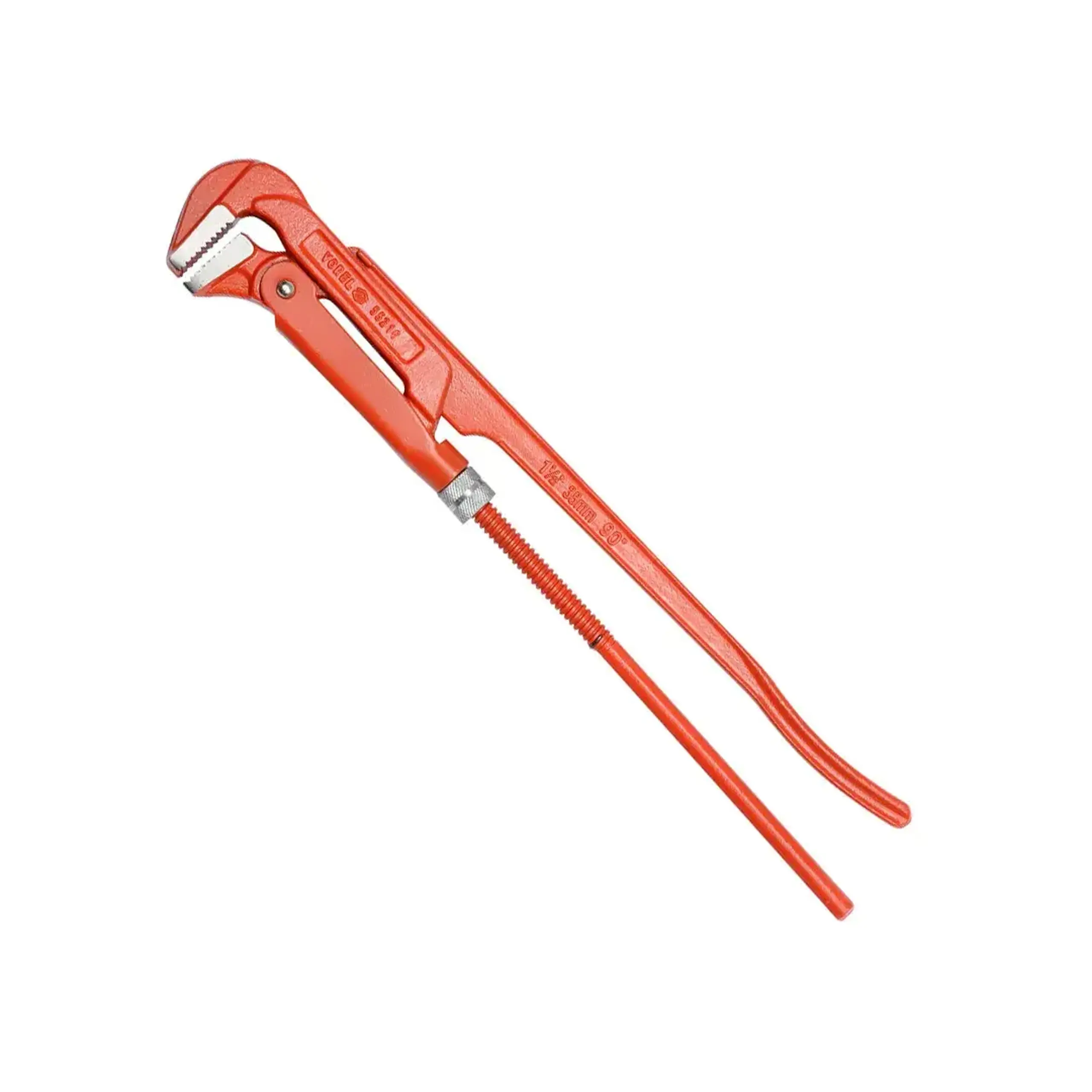 Cheie reglabilă pentru țevi DIN5234 1.5" (38 mm) 425 mm Vorel - Tip 90°