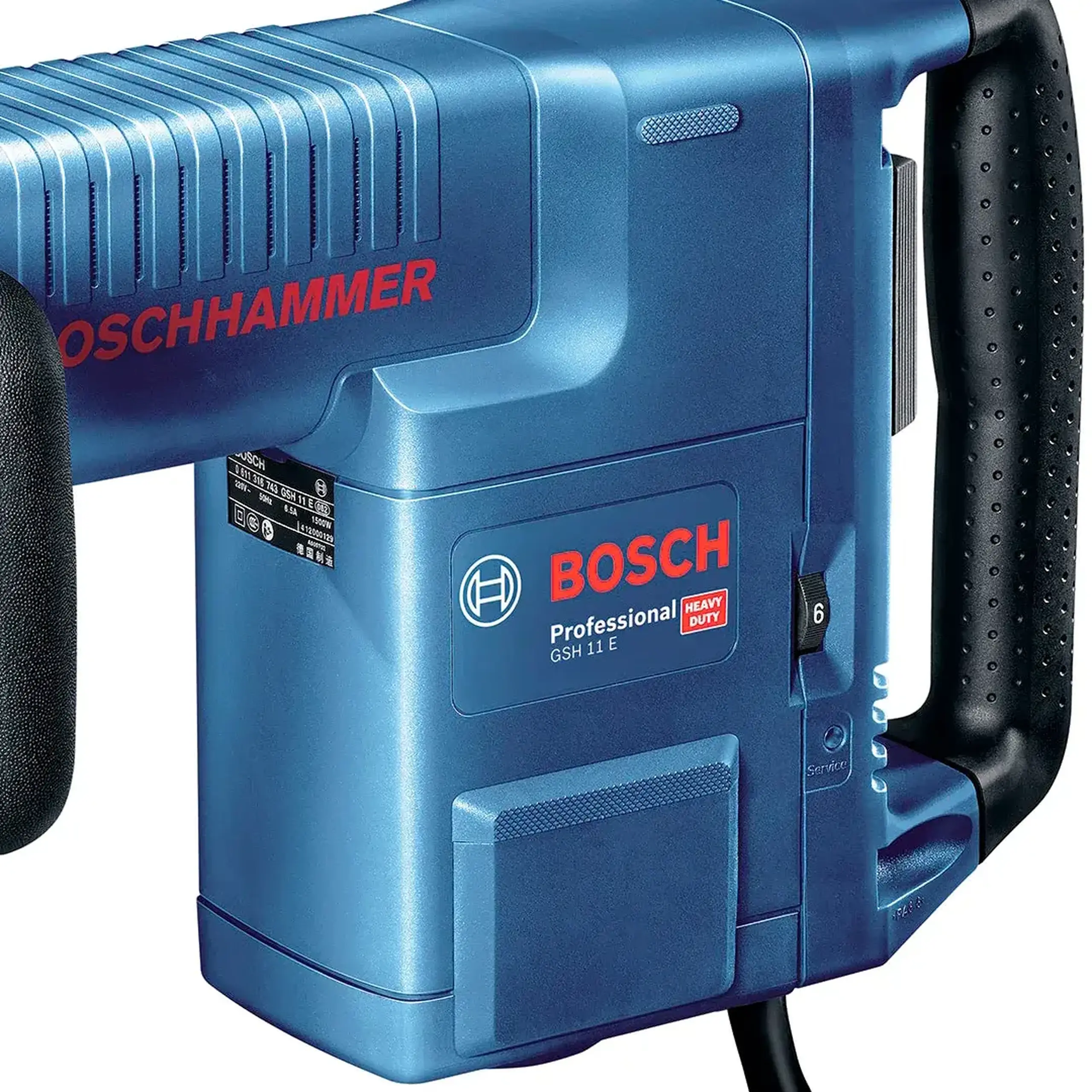 Ciocan demolator GSH 11 E PROF 1500 W 16.8 J 220 - 240 V 900 - 1890 percuții/min Bosch