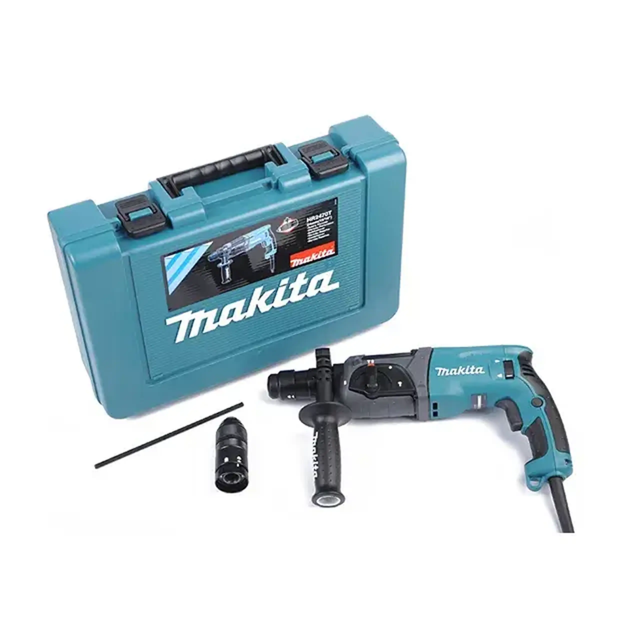 Ciocan rotopercutor SDS Plus 780 W 220 - 240 V 2.4 J 0 - 4500 percuții/min Makita - 2 mandrine, valiză 780 W (W)