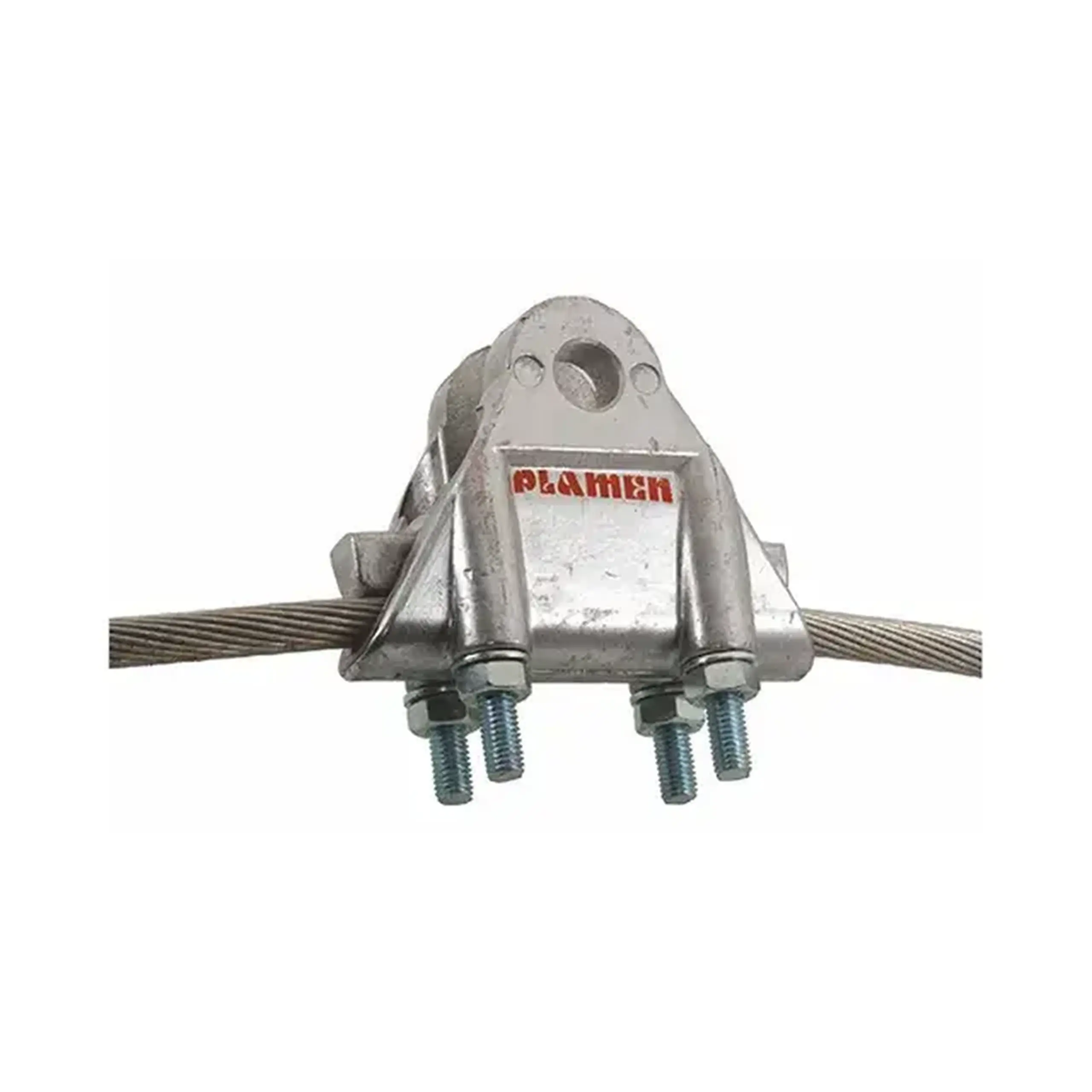 Clemă suspendare pentru cabluri neizolate din aluminiu Plamen P80-76-12