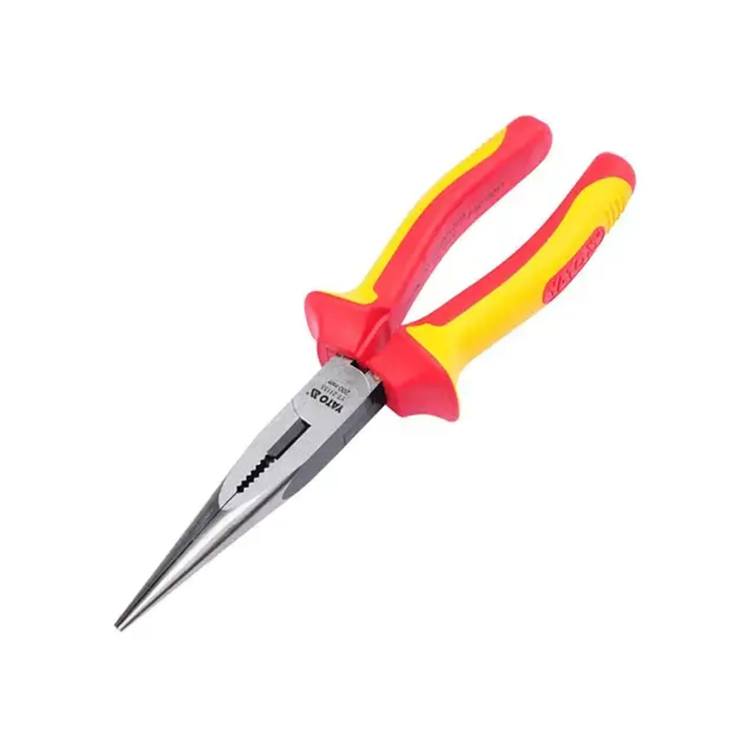 Clește cu vârf ascuțit izolat 1000 V 160 mm Yato - Dimensiuni (L x W x H x Ø) 200 mm