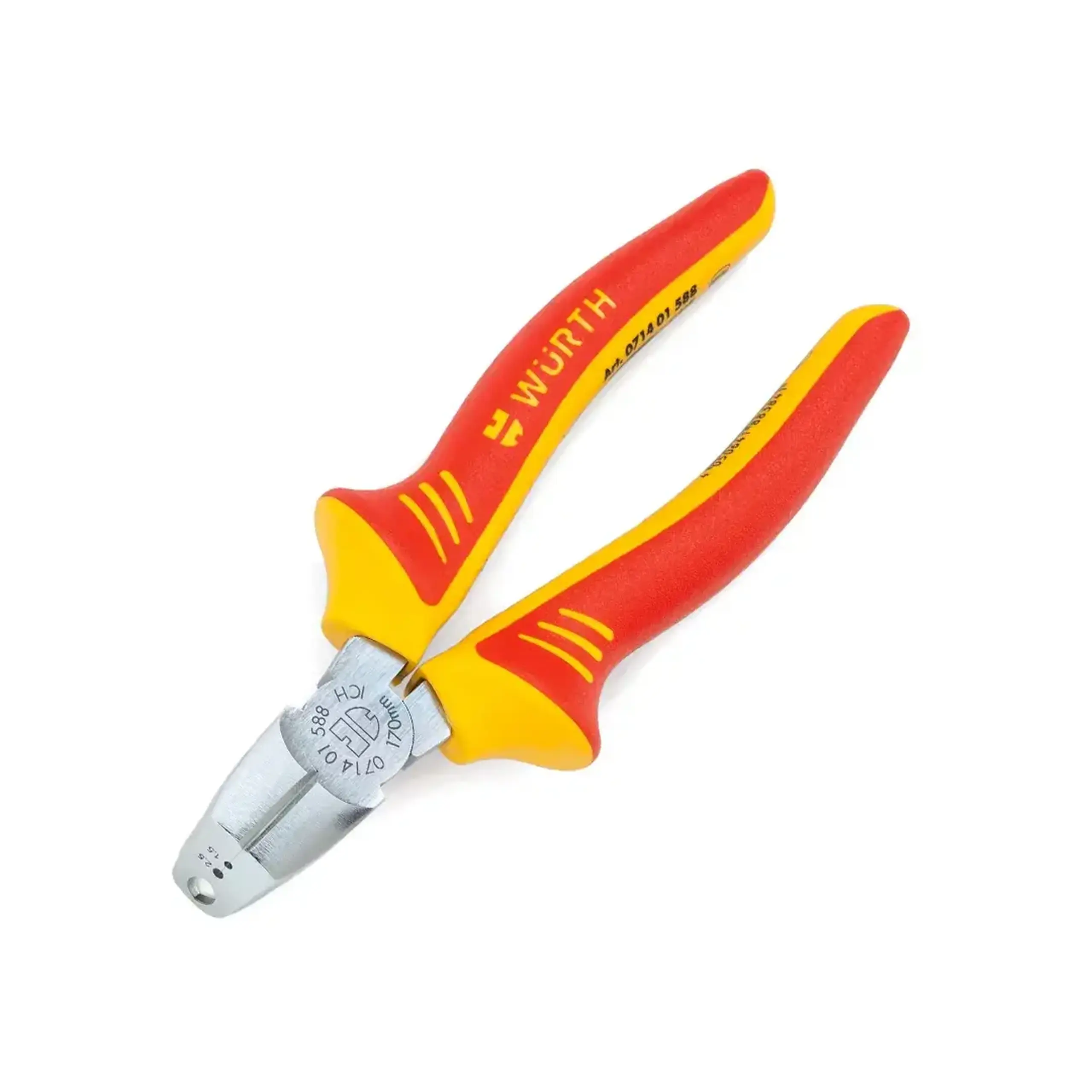 Clește pentru electricieni 3 în1 1000 V 180 mm Wurth
