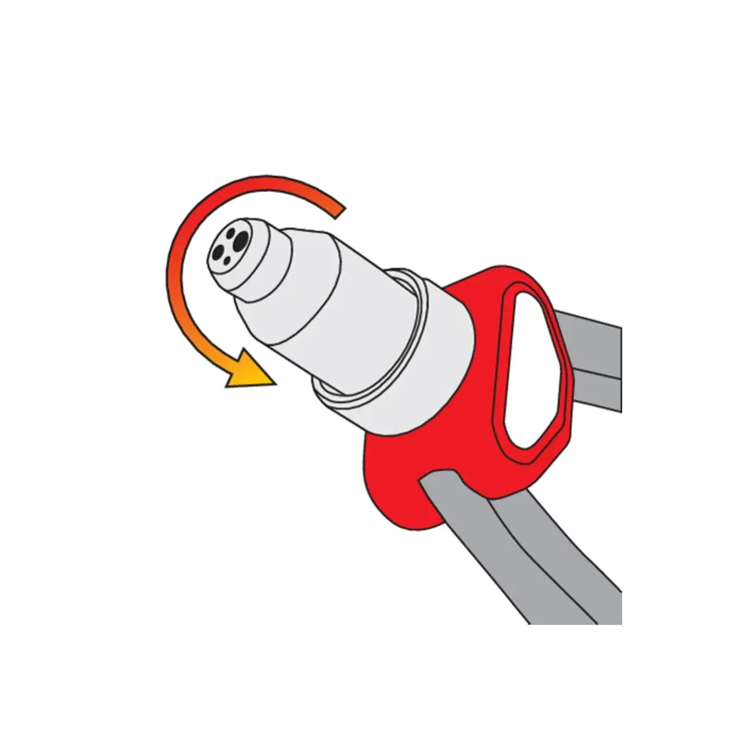 Nituitor cu pârghie 328 mm 3.2 - 6.4 mm Yato
