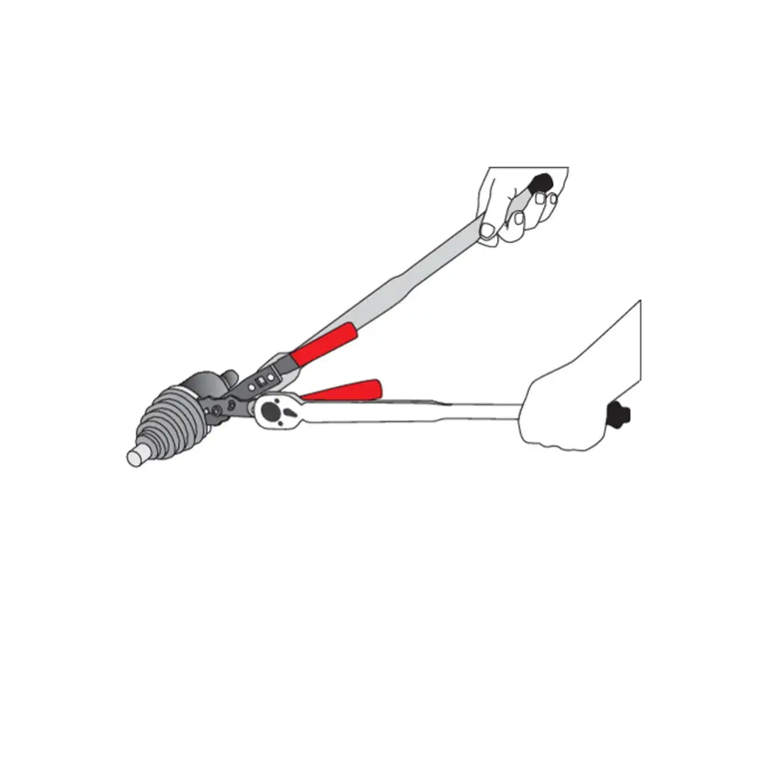 Clește pentru coliere 235 mm Yato