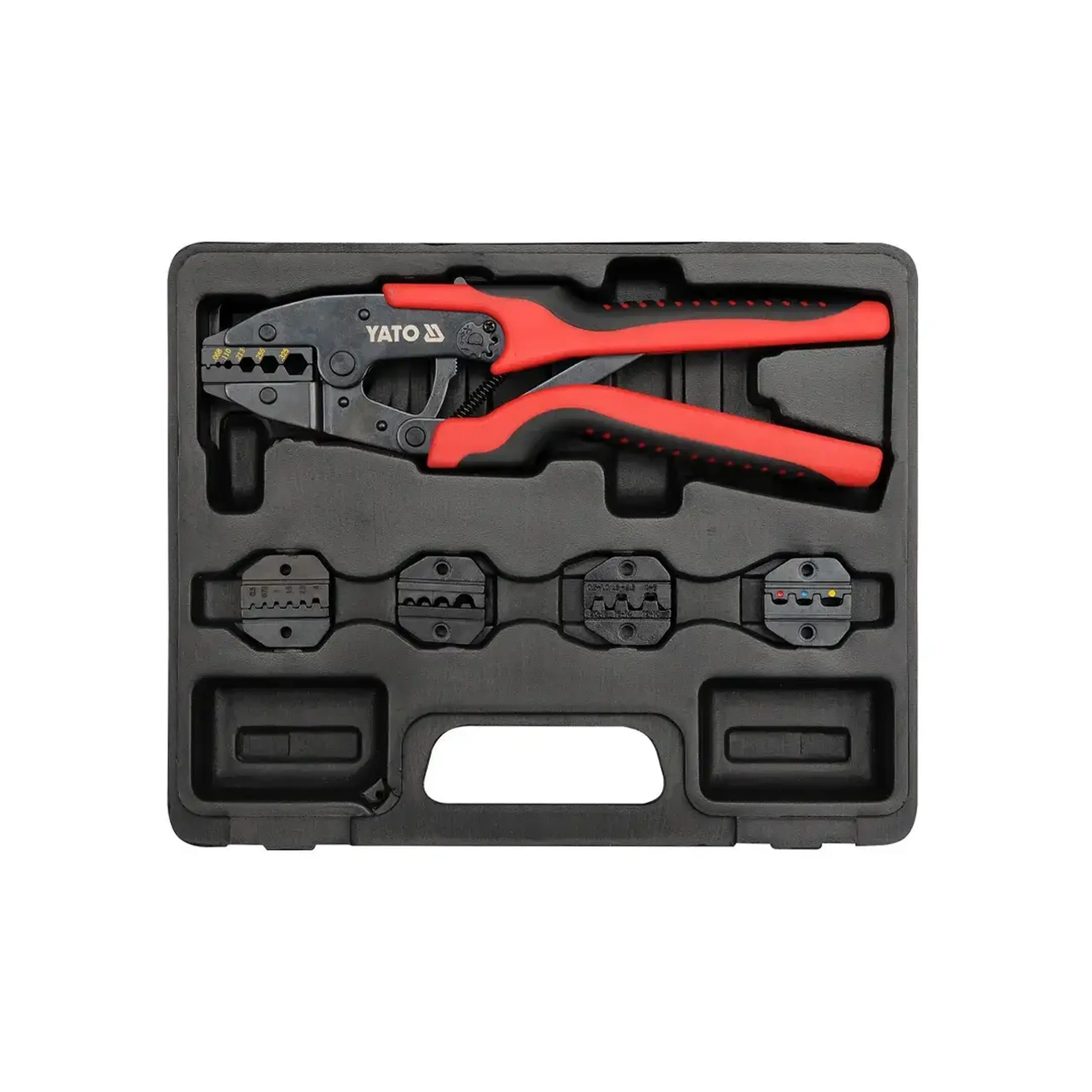 Set clește pentru sertizarea conectorilor 225 mm Yato