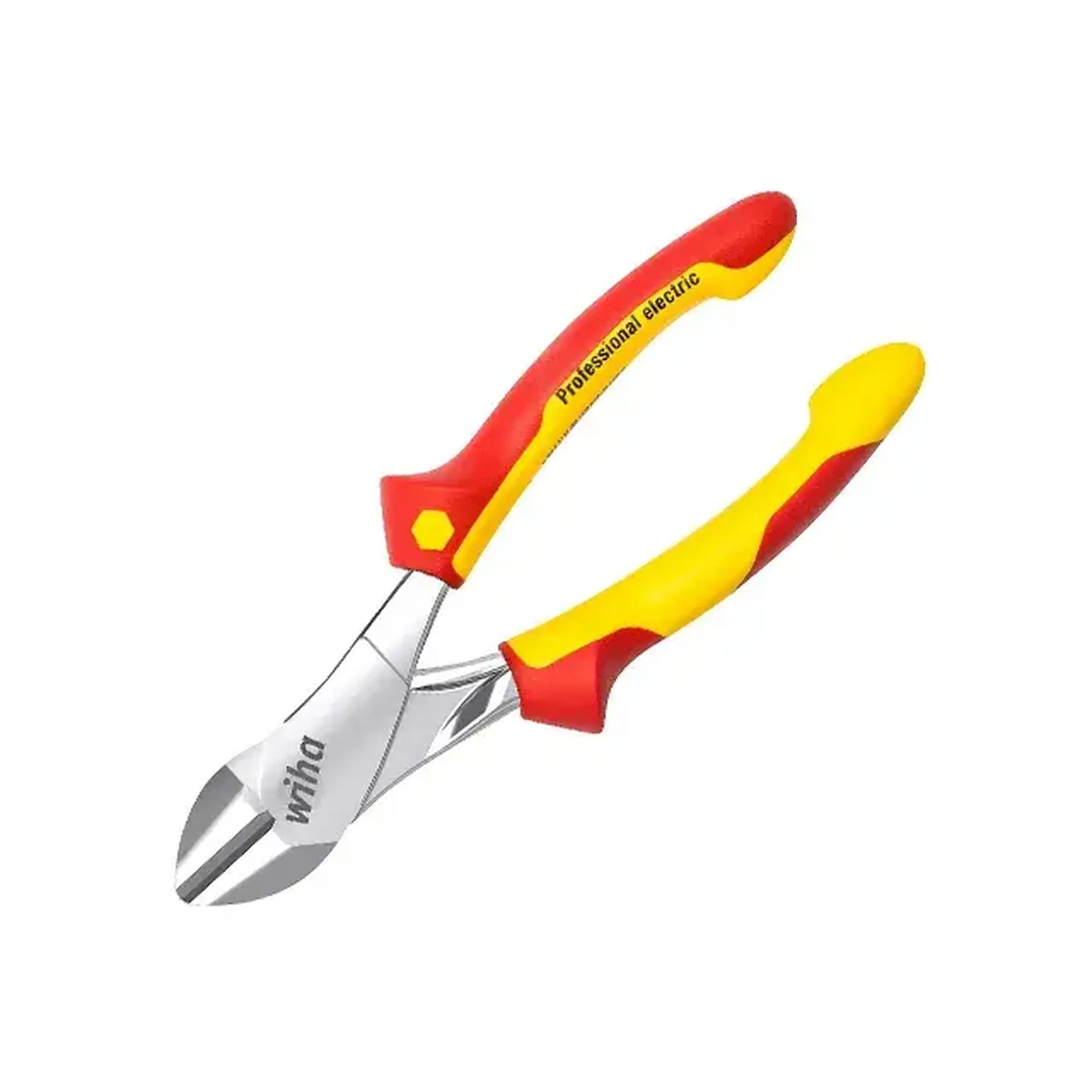 Clește tăietor lateral izolat PRO 1000 V 160 mm WIHA - Diametrul maxim de tăiere 2 mm