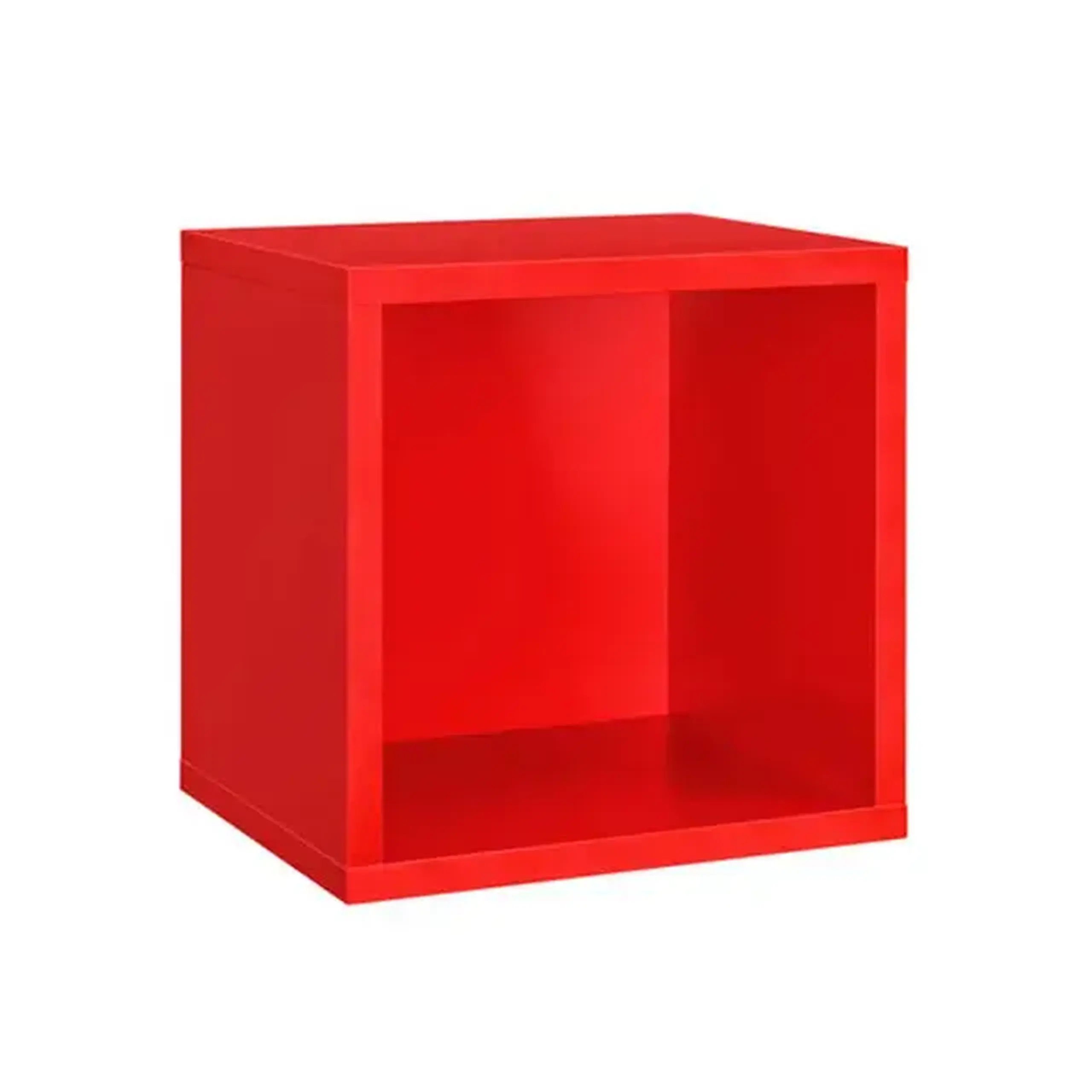 Corp suspendat CLIC CUB 375 x 375 x 326 mm lemn - Culoare Roșu