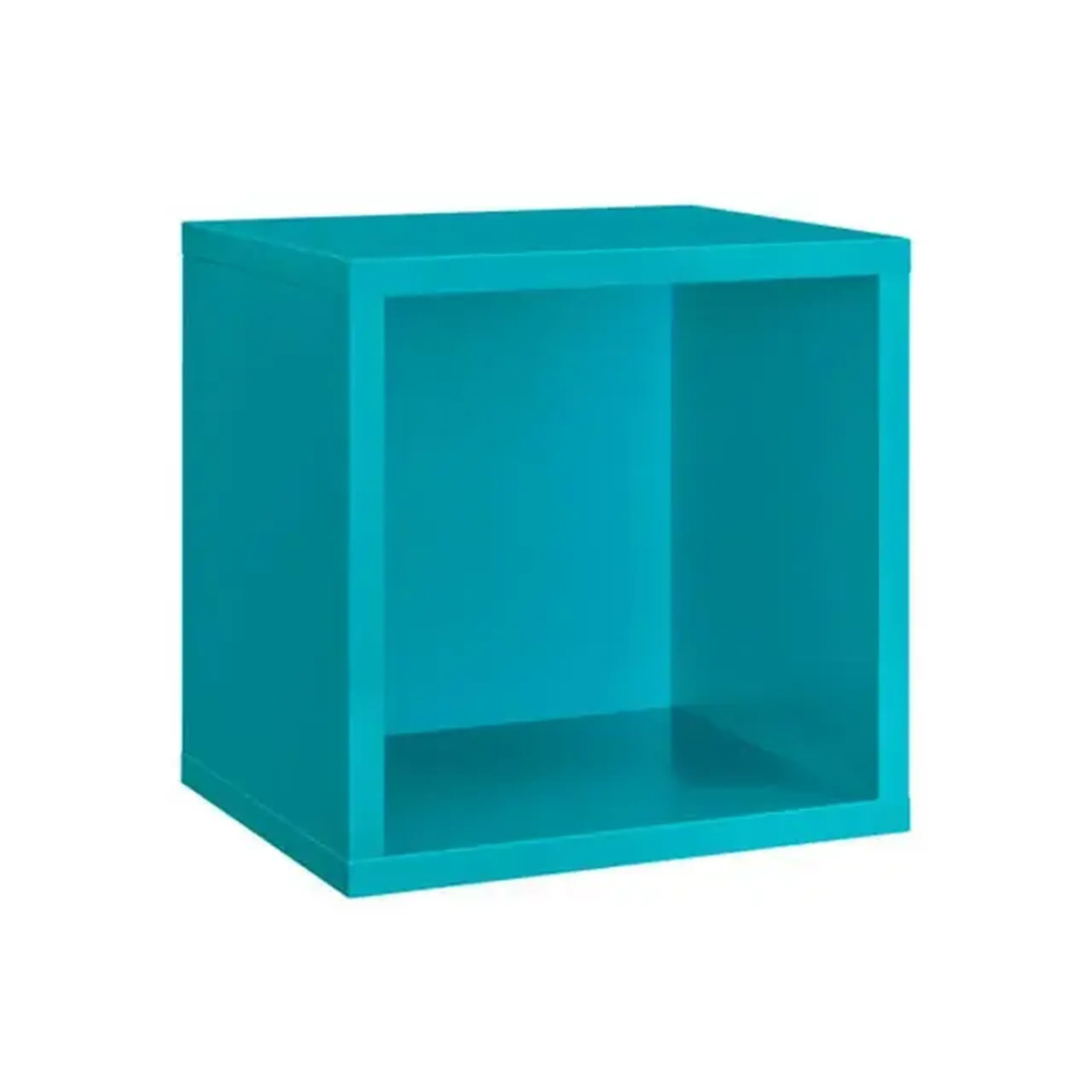 Corp suspendat CLIC CUB 375 x 375 x 326 mm lemn - Culoare Turcoaz