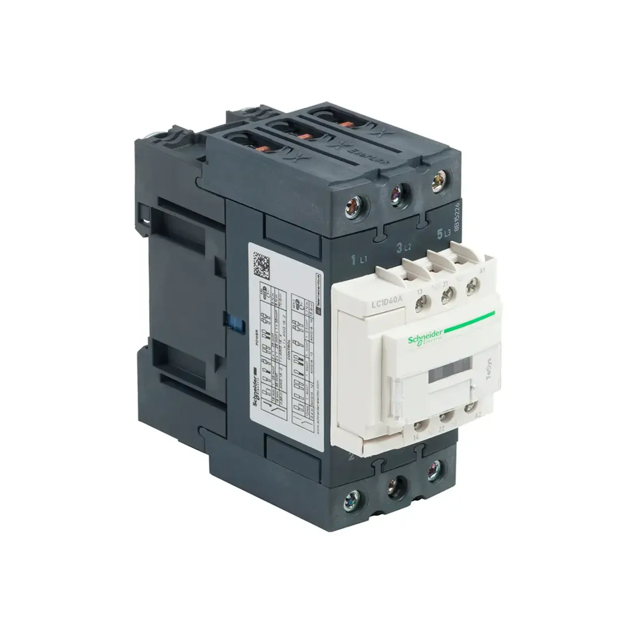 Contactor Schneider-Electric LC1D40AF7 40 A 50/60 Hz 18 kW 690 V 110 V IP20
