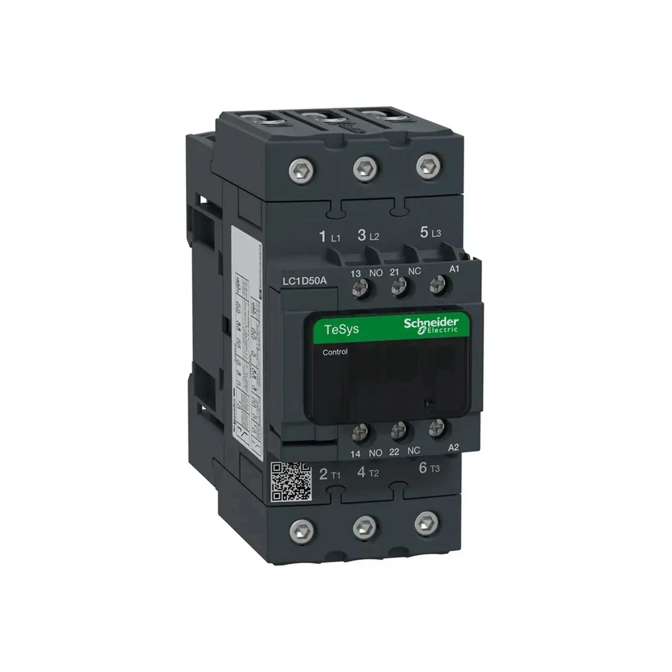 Contactor Schneider-Electric LC1D50AP5 50 A 50 Hz 22 kW 690 V 230 V IP20 - Curent (A) 50 A