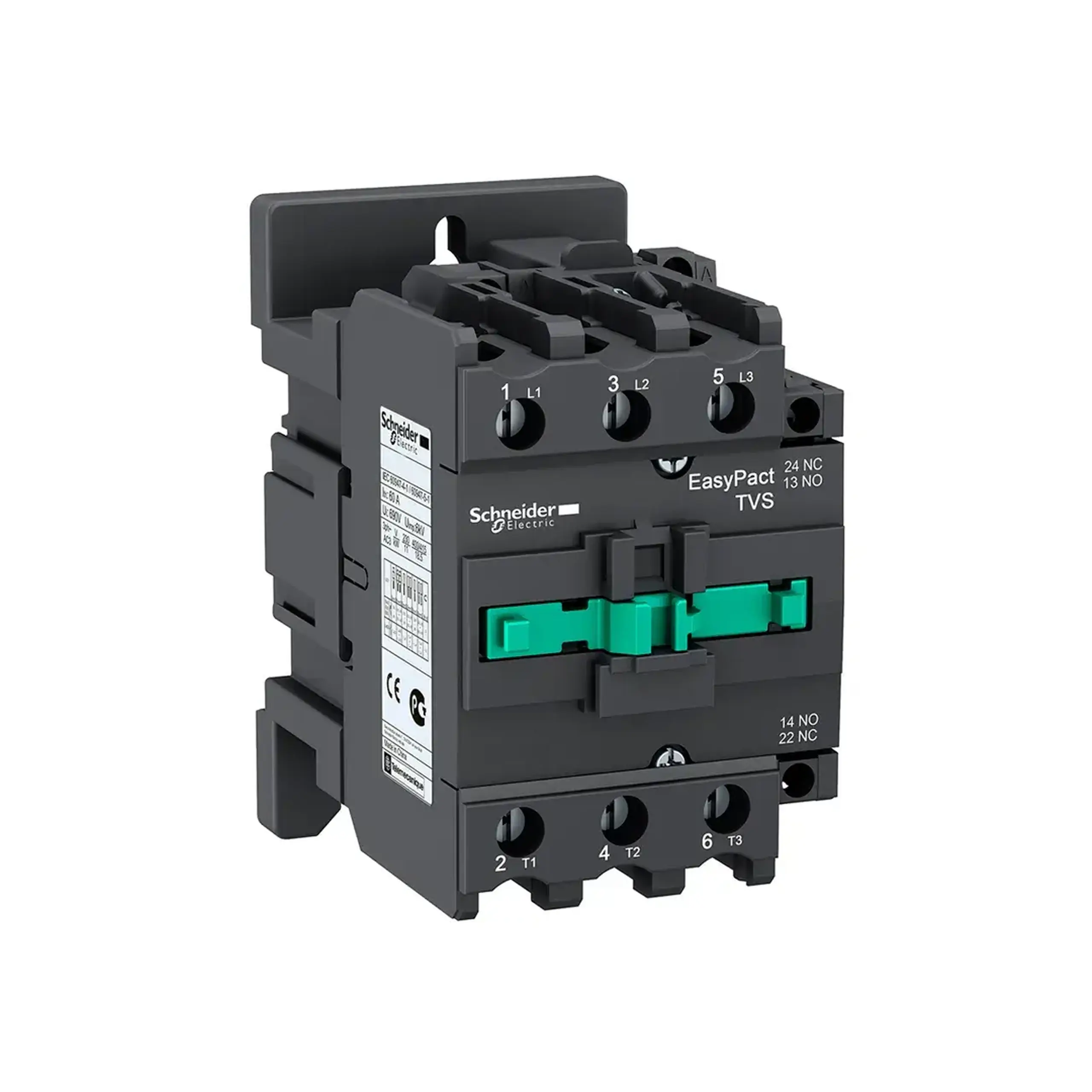 Contactor Schneider-Electric TeSys E 65 A 50/60 Hz 30 kW 440 V 220 V IP20