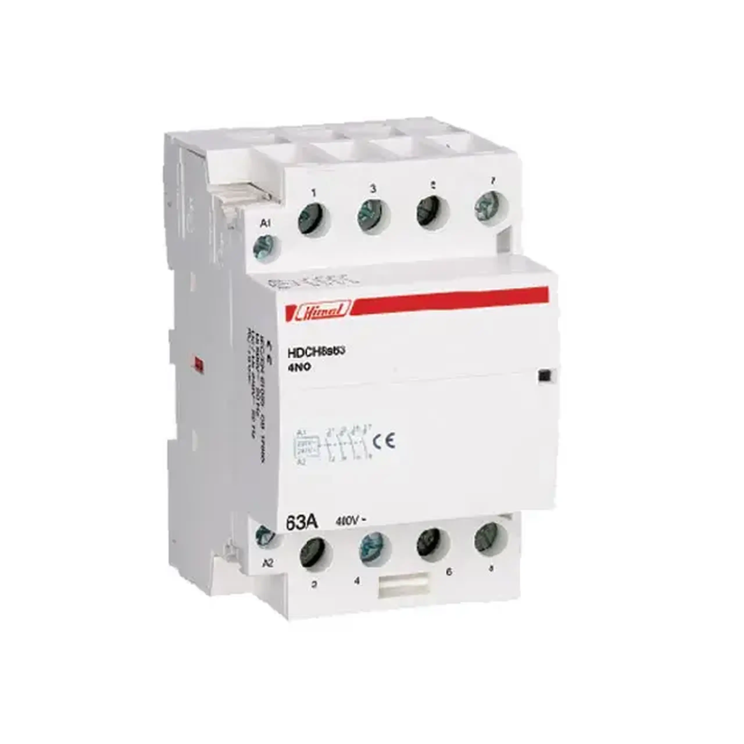 Contactor modular Himel HDCH8S 25 A 50 Hz 250 V IP20 - Curent (A) 63 A