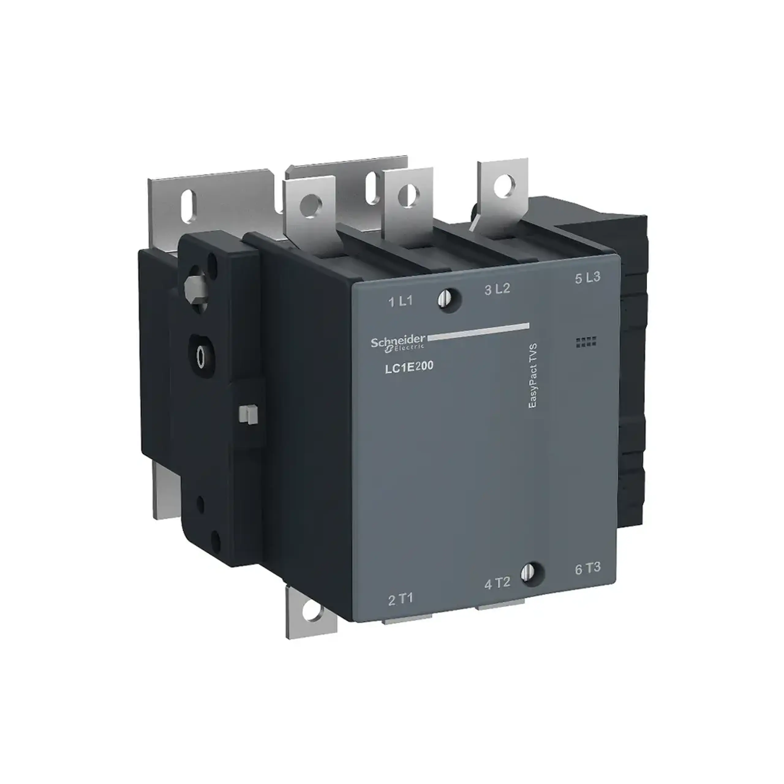 Contactor Schneider-Electric LC1E200M5 200 A 50/60 Hz 90 kW 440 V 220 V IP2X