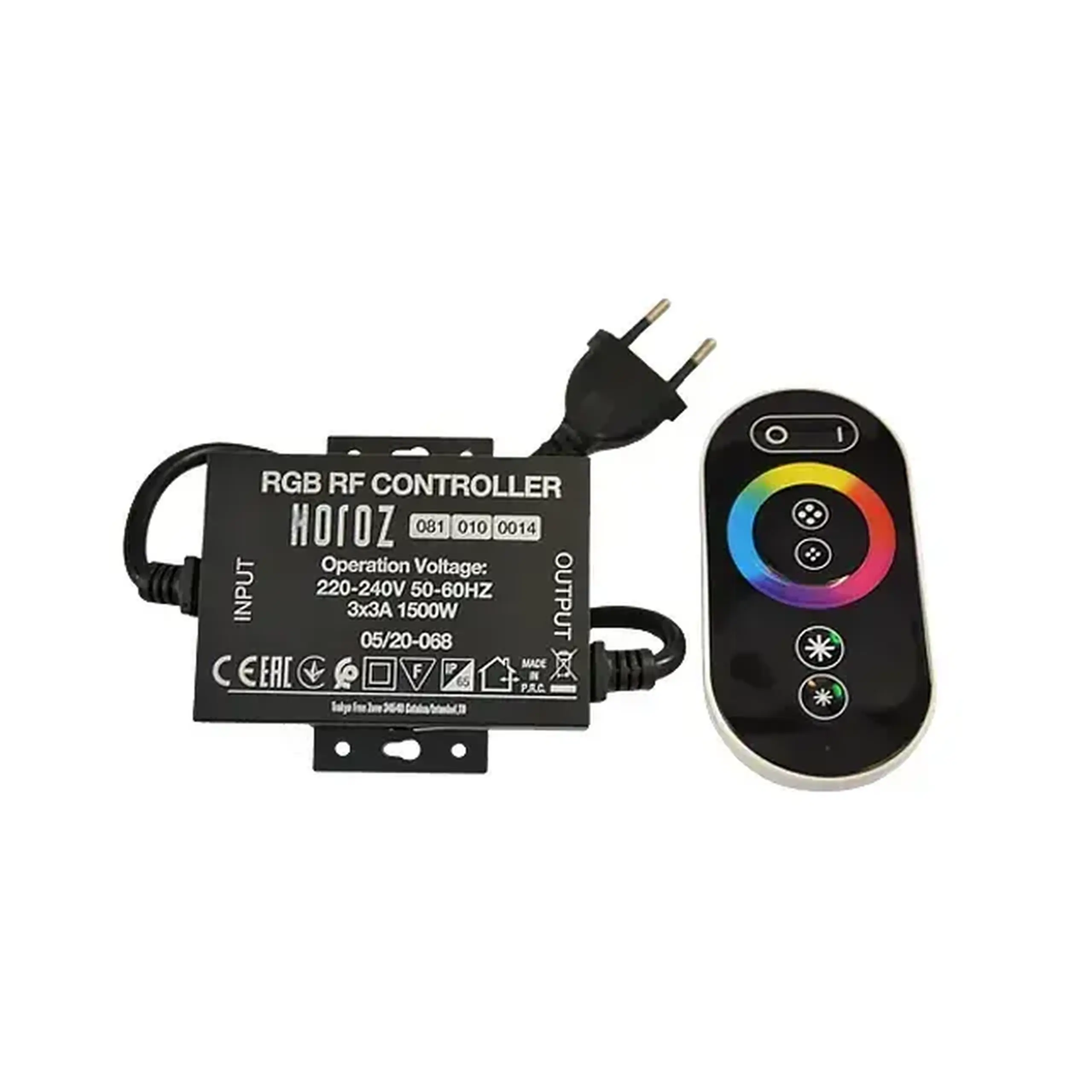 Controler RGB cu telecomandă Horoz COLORADO / GANJ 1500 W