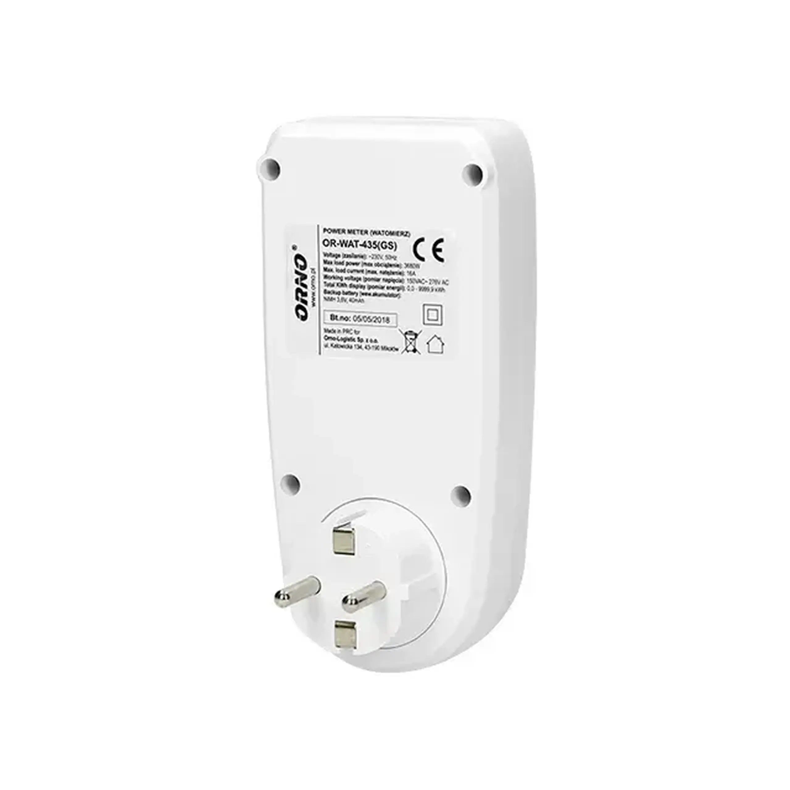 Contor electric ORNO ORWAT435GS monofazat 16 A 220 - 240 V IP20