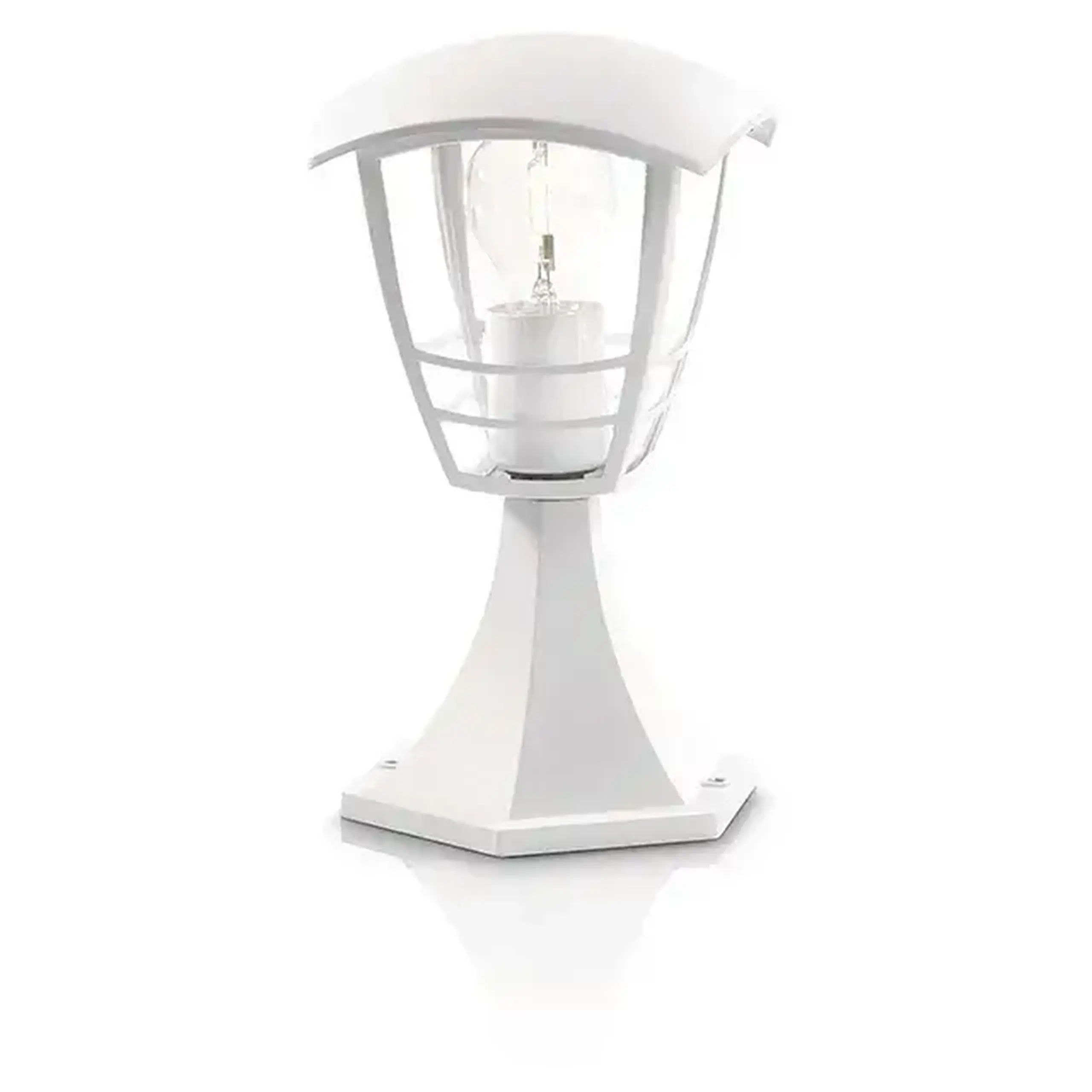 Felinar de grădină 60 W E27 220 - 240 V IP44 Philips - Alb 300 mm (L x W x H x Ø)