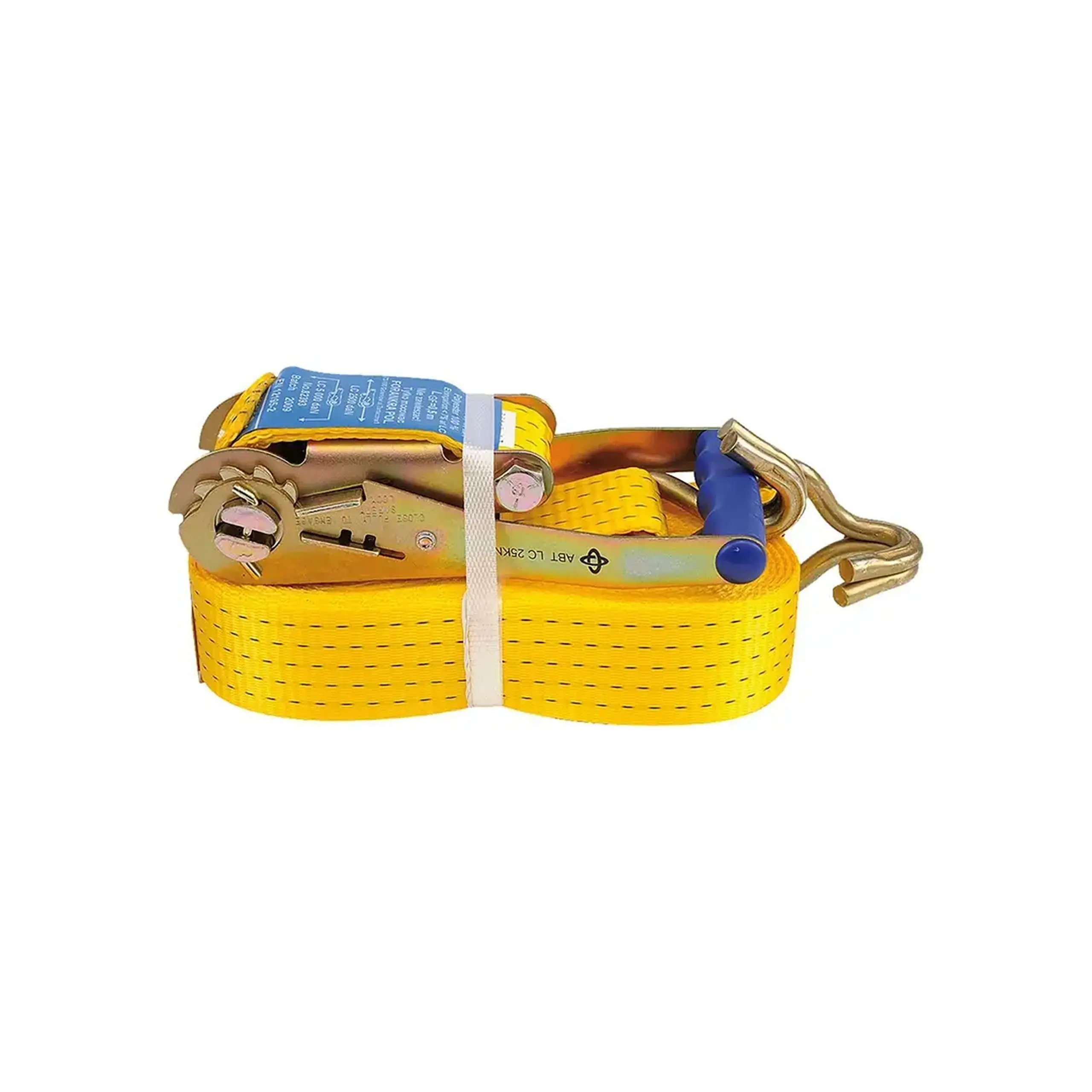 Curea de fixare a mărfurilor cu clichet 6 m x 50 mm Toya - Dimensiuni (L x W x H x Ø) 12 m x 50 mm