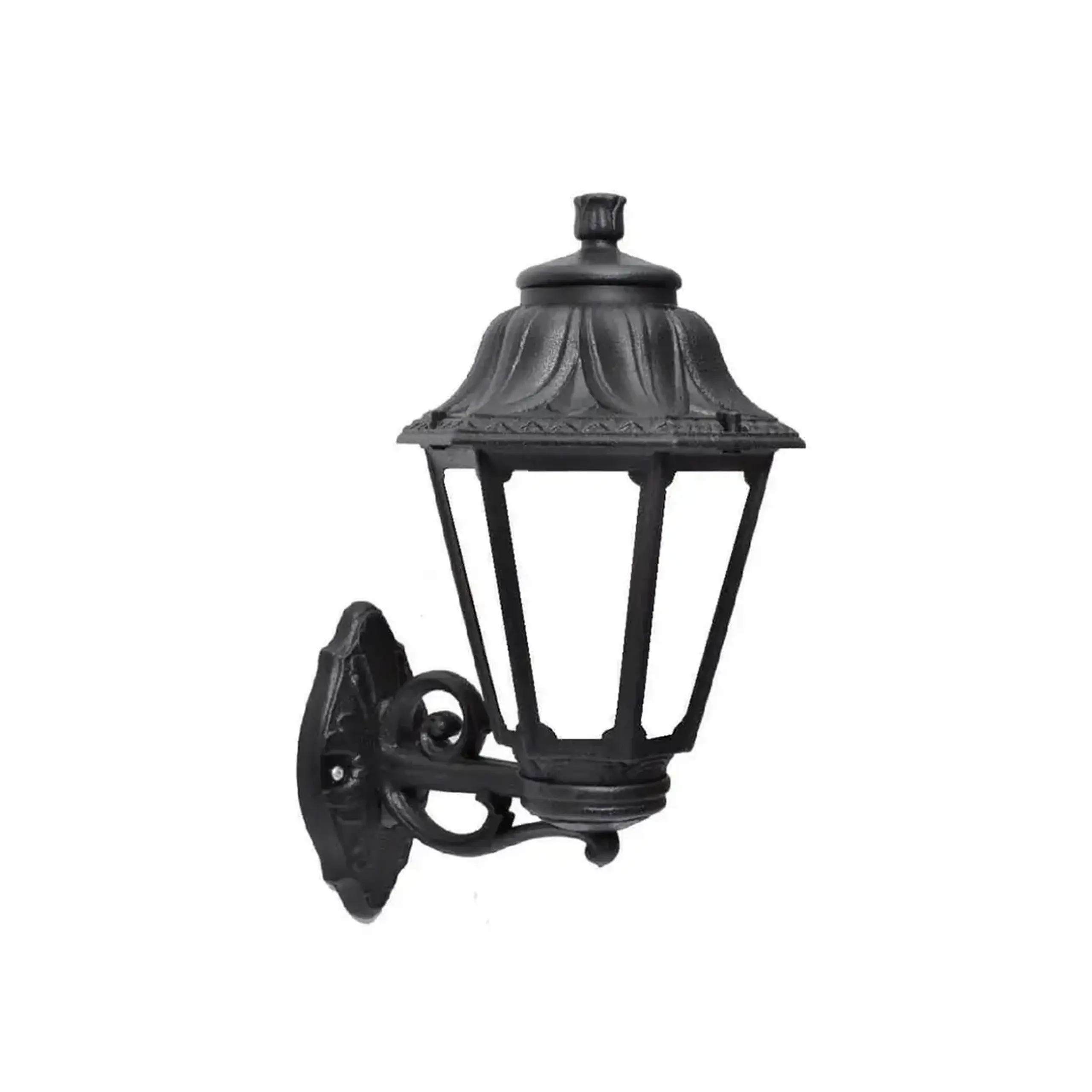 Corp de iluminat BISSO/ANNA E27 220 - 240 V IP44 Fumagalli - Culoare Negru/Opal