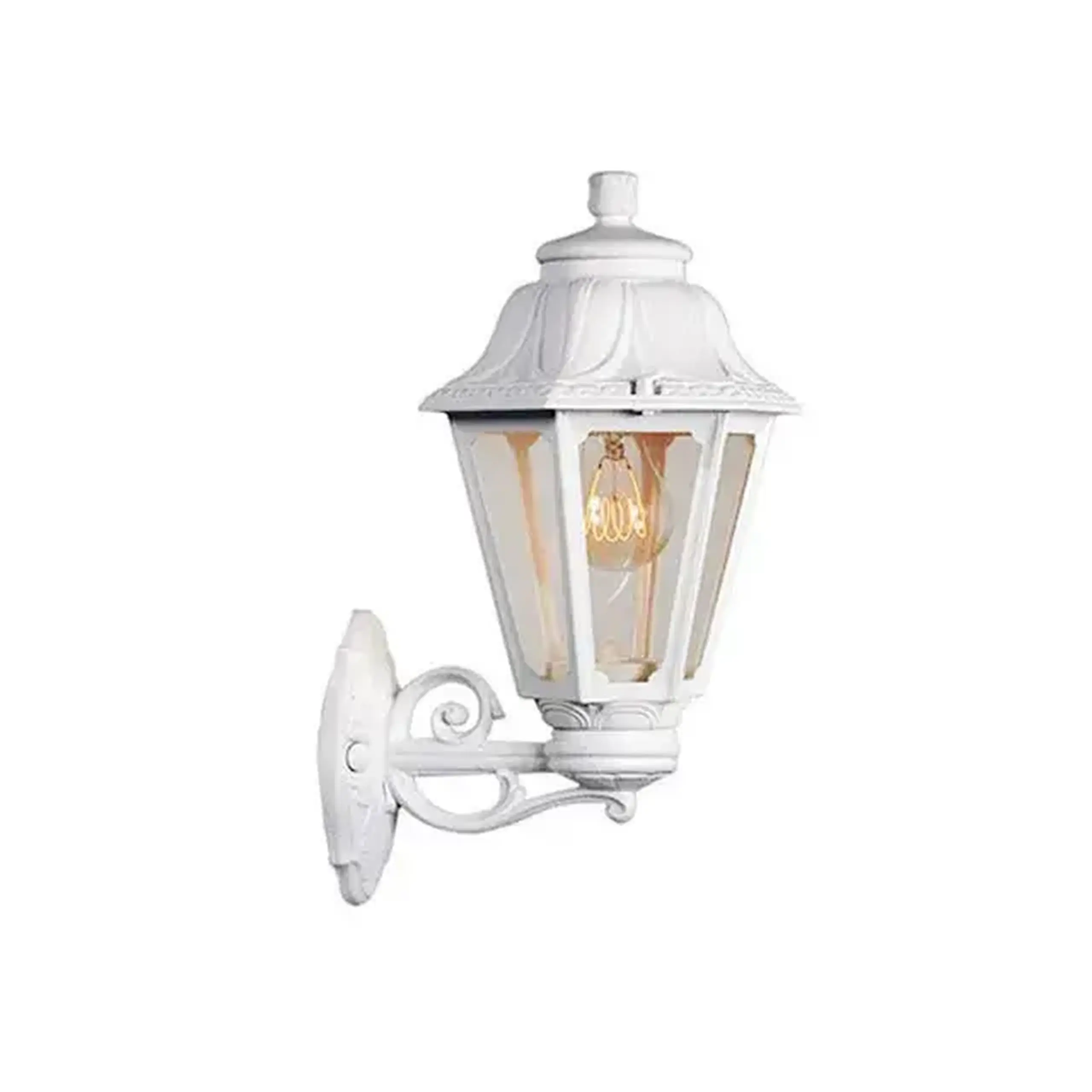 Corp de iluminat BISSO/ANNA E27 220 - 240 V IP44 Fumagalli - Culoare Alb/Opal