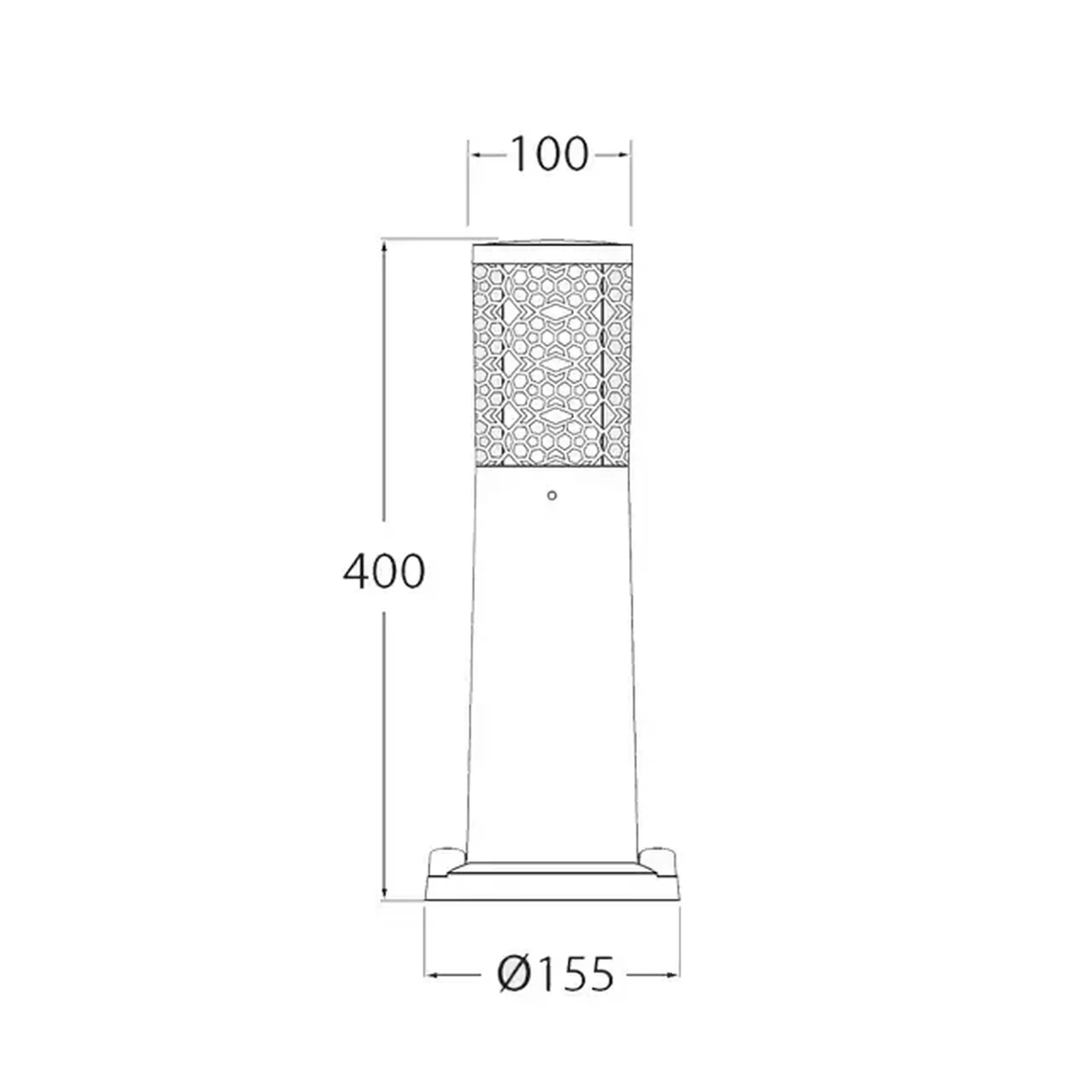 Corp de iluminat CARLO DECO 400 3.5 W GU10 220 - 240 V IP55 Fumagalli - Gri CARLO DECO 400