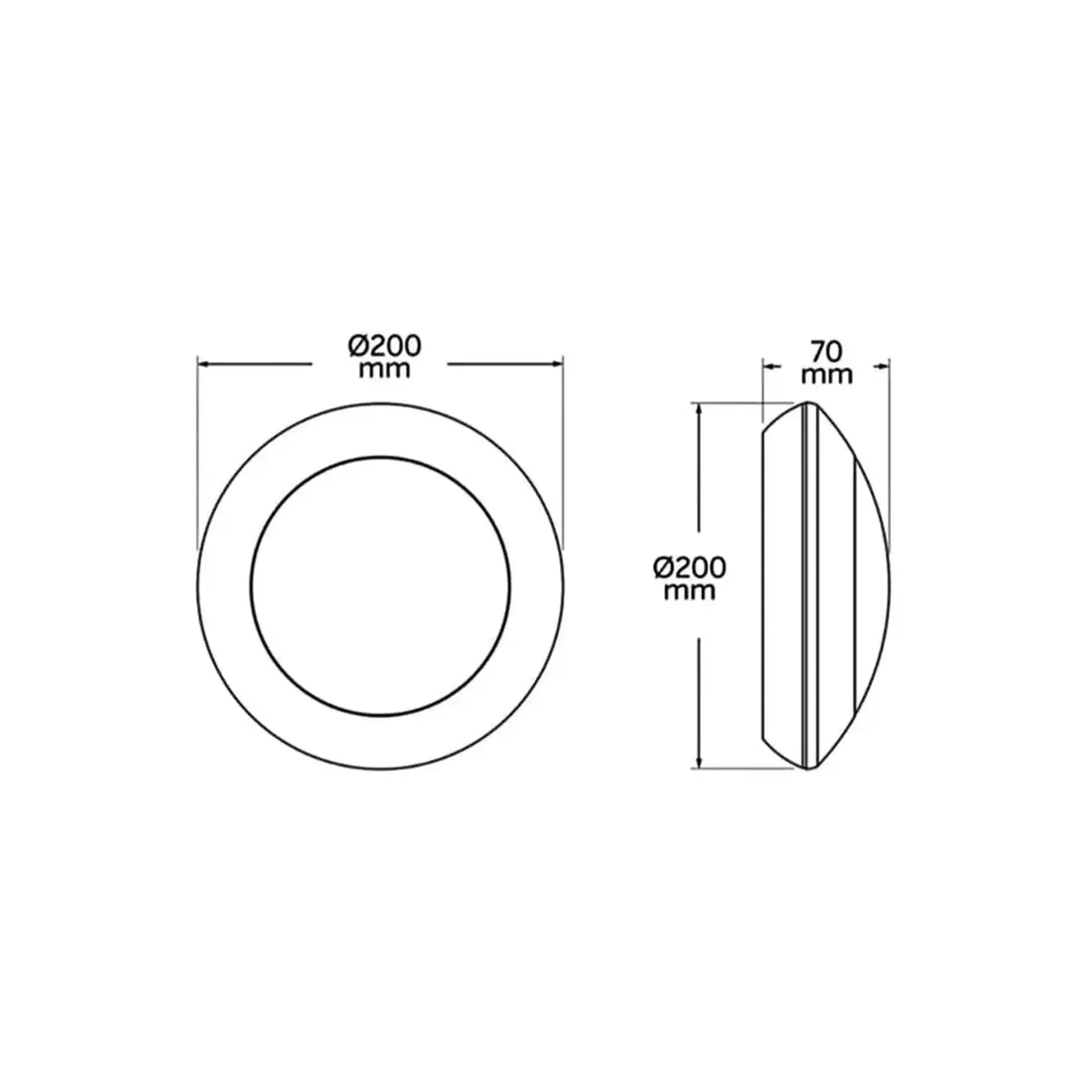 Corp de iluminat BERTINA 7 W GX53 4000 K 220 - 240 V IP66 Fumagalli - Alb/Opal 10 W (W)