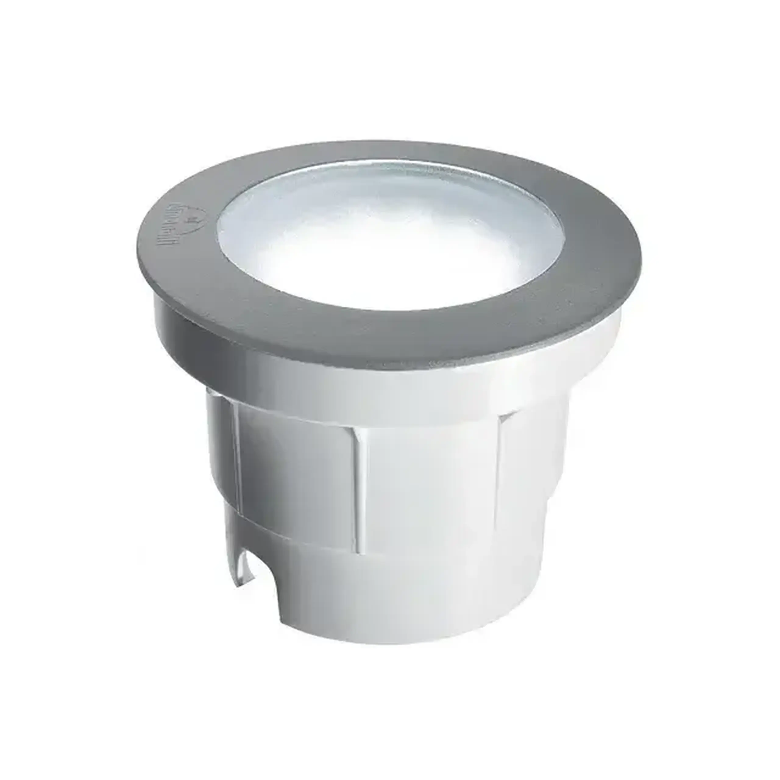 Corp de iluminat încastrat în sol CECI 120 3 W GX53 350 lm 220 - 240 V IP67 Fumagalli - Gri/Alb mat 350 lm (lm)