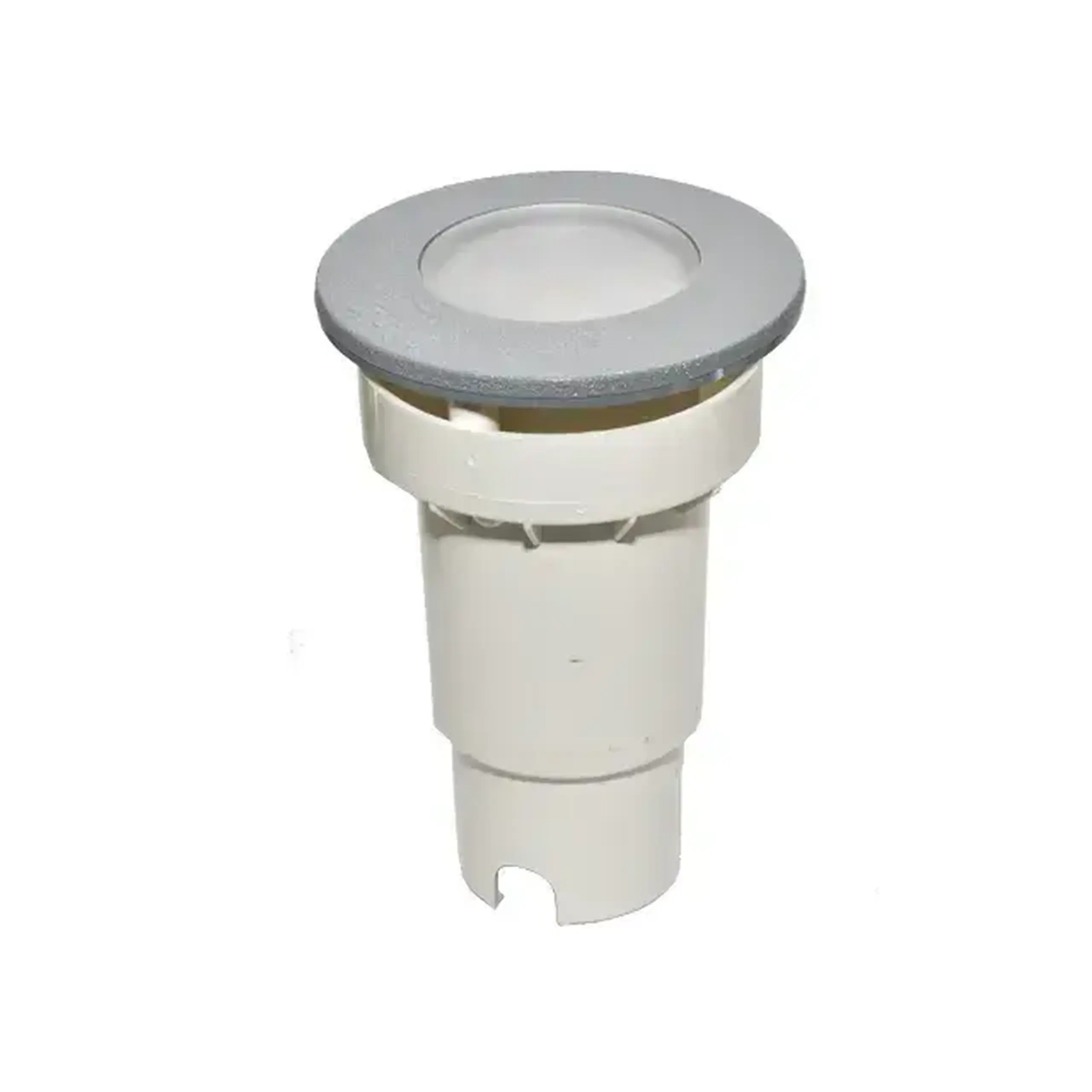 Corp de iluminat încastrat în sol CECI 90 3.5 W GU10 366 lm 220 - 240 V IP67 Fumagalli - Culoare Gri/Alb mat